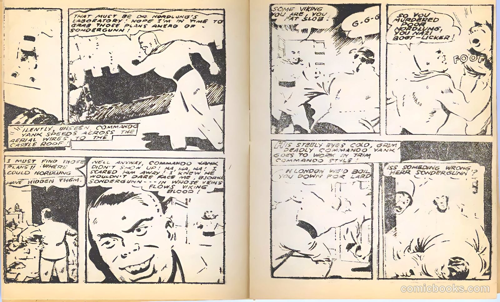 Commando Yank [Mighty Midget Comic] #12 (1943) — page 6 of 18