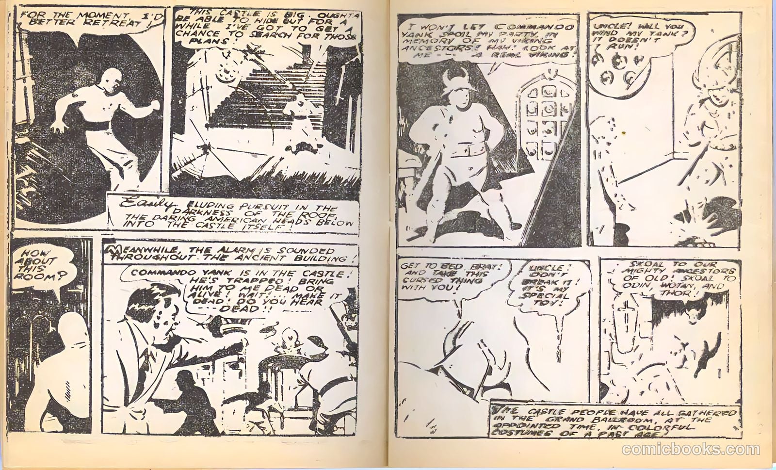 Commando Yank [Mighty Midget Comic] #12 (1943) — page 7 of 18