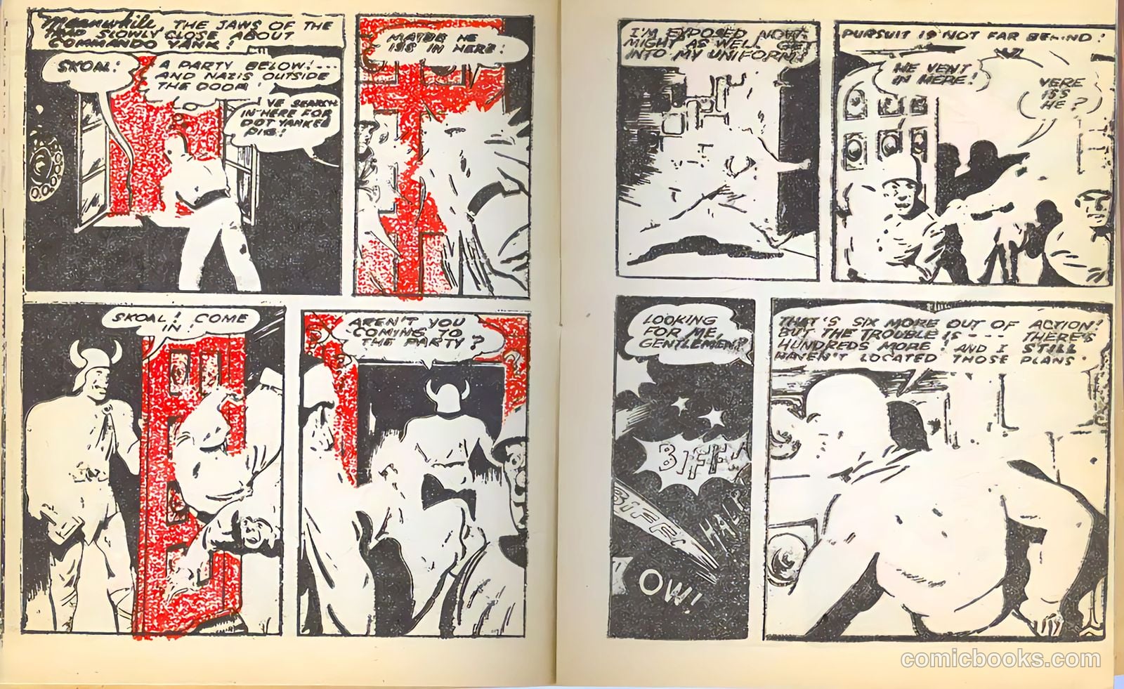 Commando Yank [Mighty Midget Comic] #12 (1943) — page 8 of 18