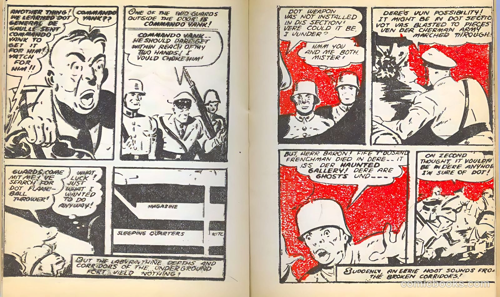 Commando Yank [Mighty Midget Comic] #12 (1943) — page 12 of 18