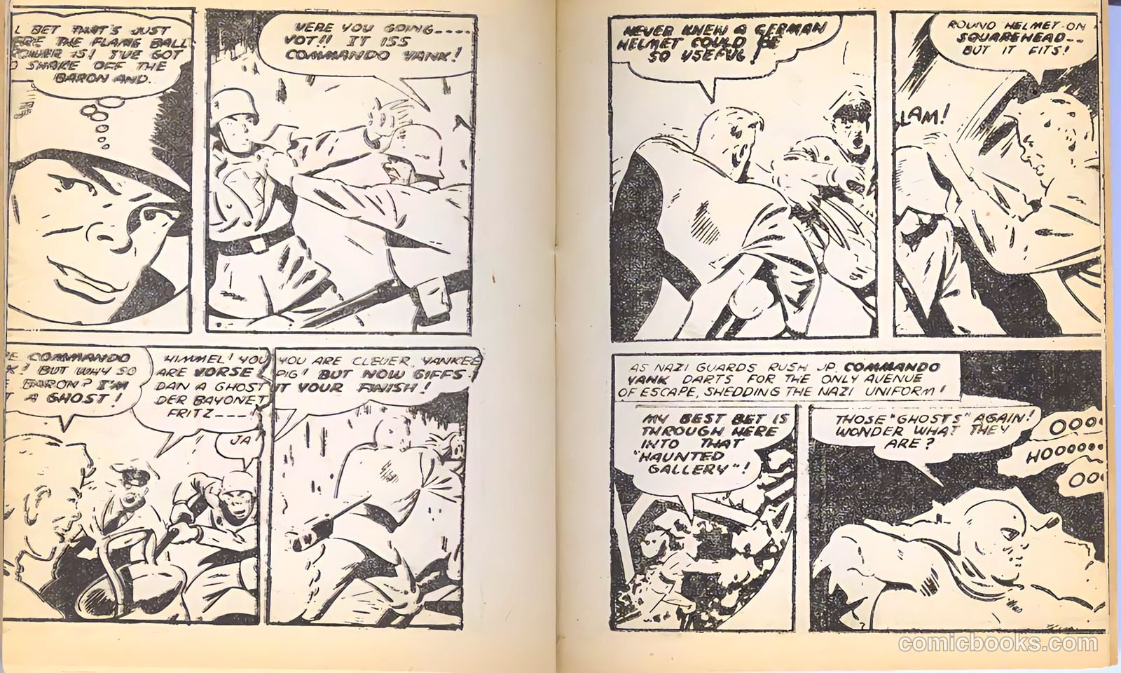 Commando Yank [Mighty Midget Comic] #12 (1943) — page 13 of 18