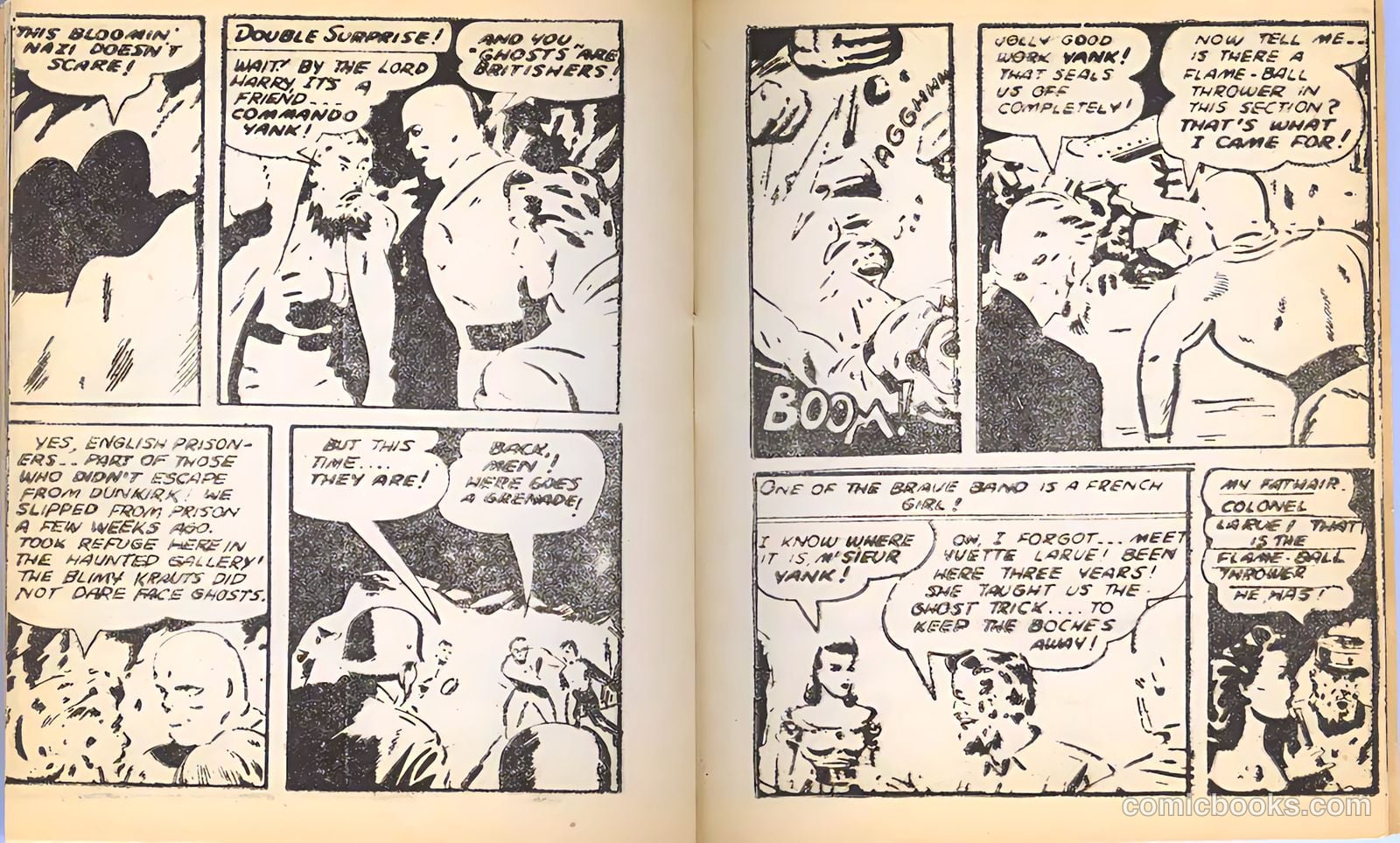 Commando Yank [Mighty Midget Comic] #12 (1943) — page 14 of 18