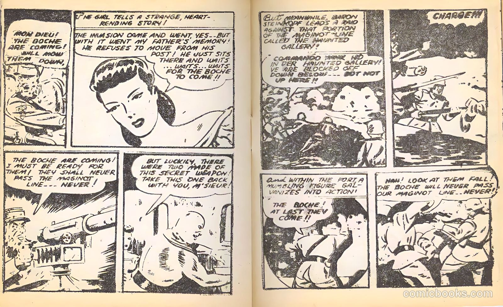 Commando Yank [Mighty Midget Comic] #12 (1943) — page 15 of 18