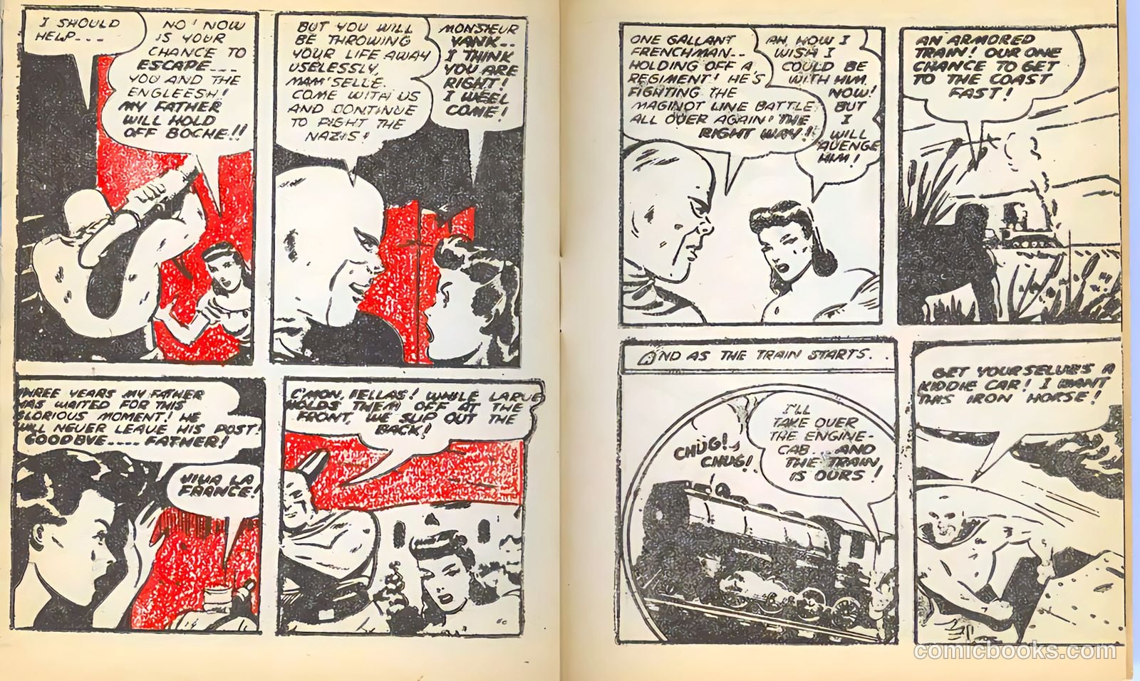 Commando Yank [Mighty Midget Comic] #12 (1943) — page 16 of 18