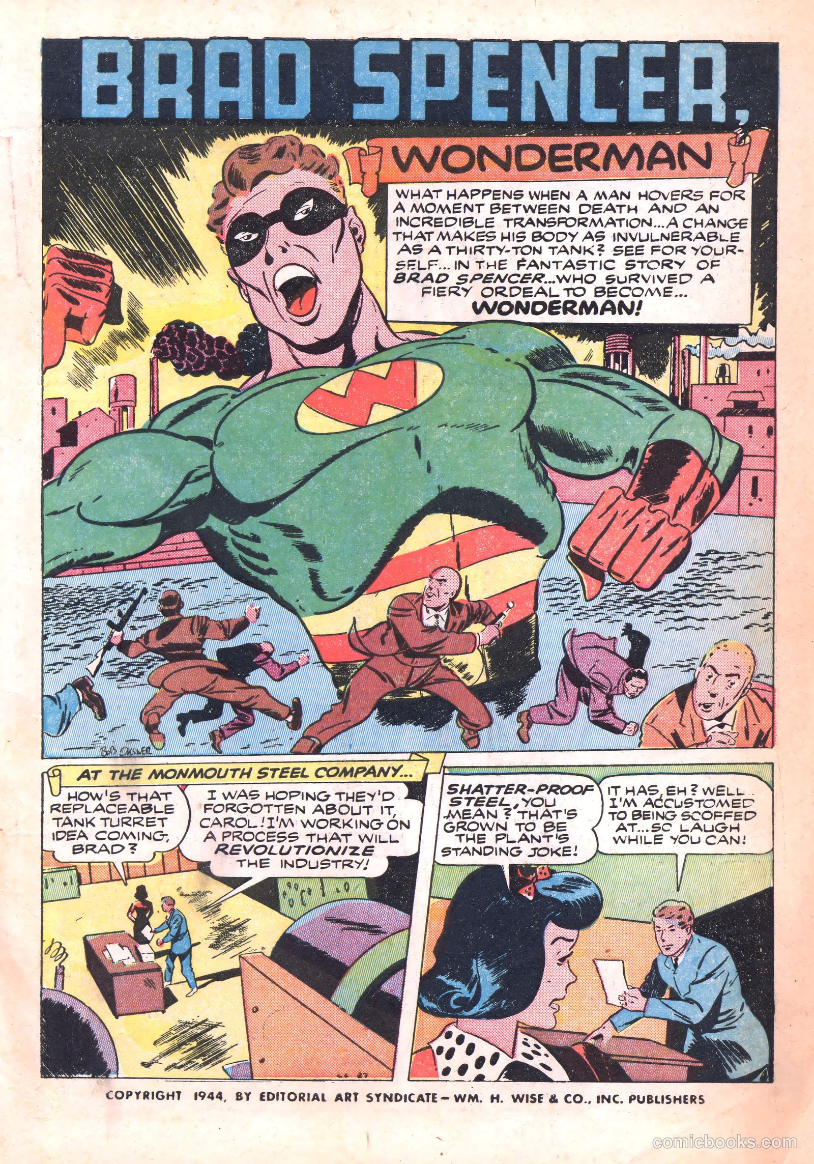 Complete Book of Comics and Funnies #1 (1944) — page 2 of 64