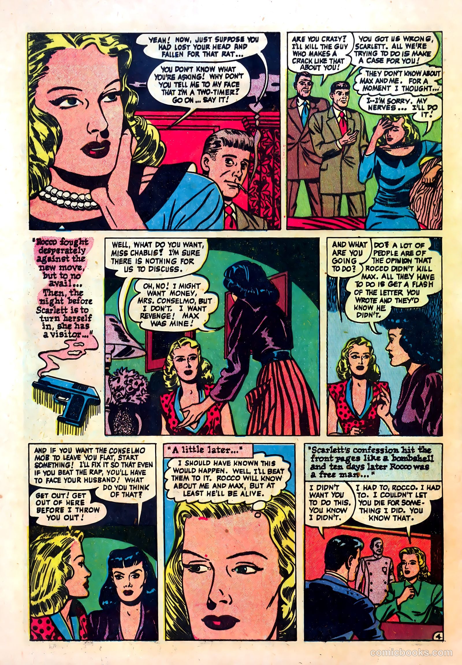 Complete Romance #1 (1949) — page 32 of 36