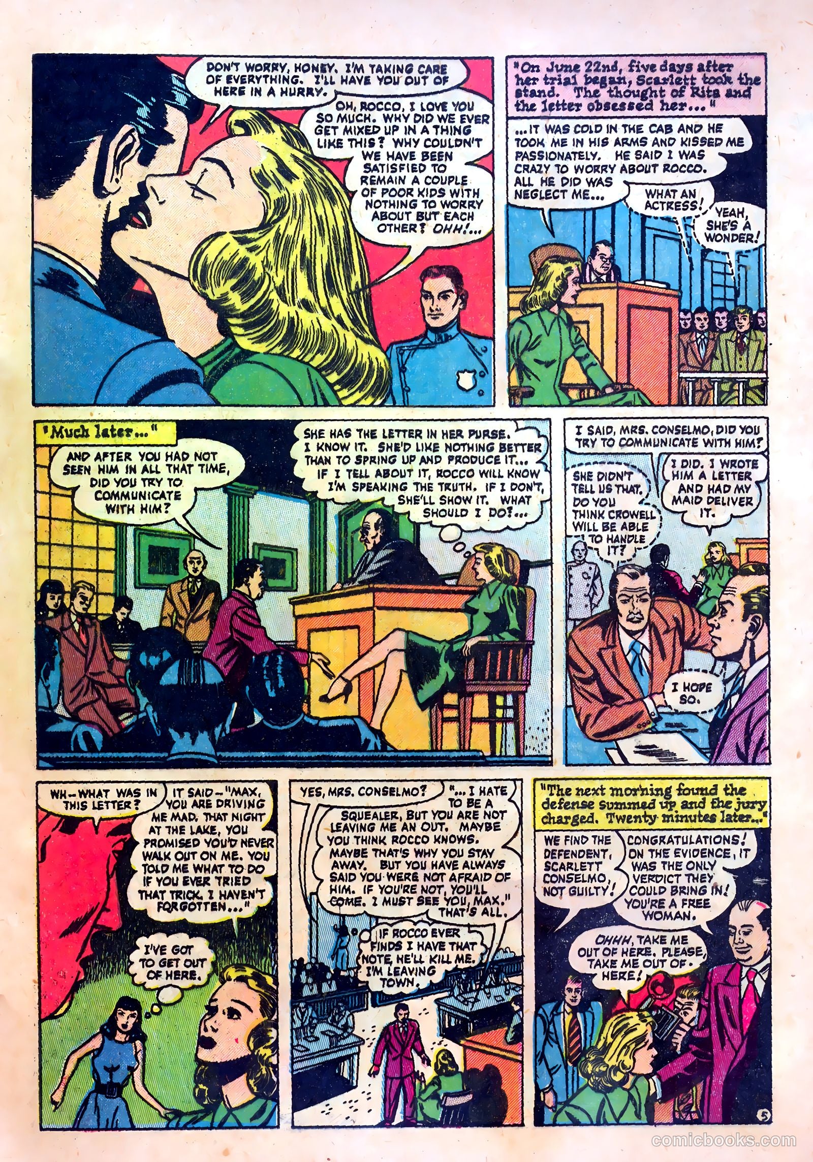Complete Romance #1 (1949) — page 33 of 36