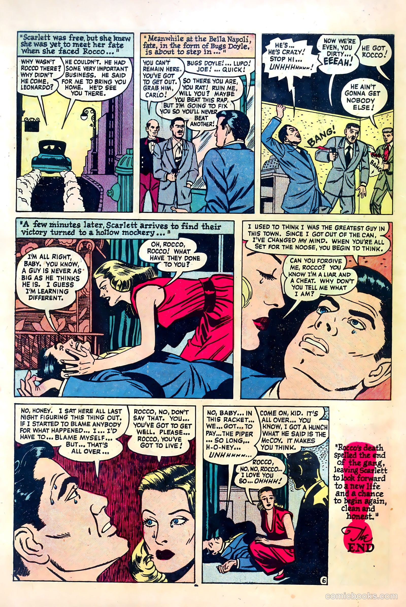 Complete Romance #1 (1949) — page 34 of 36