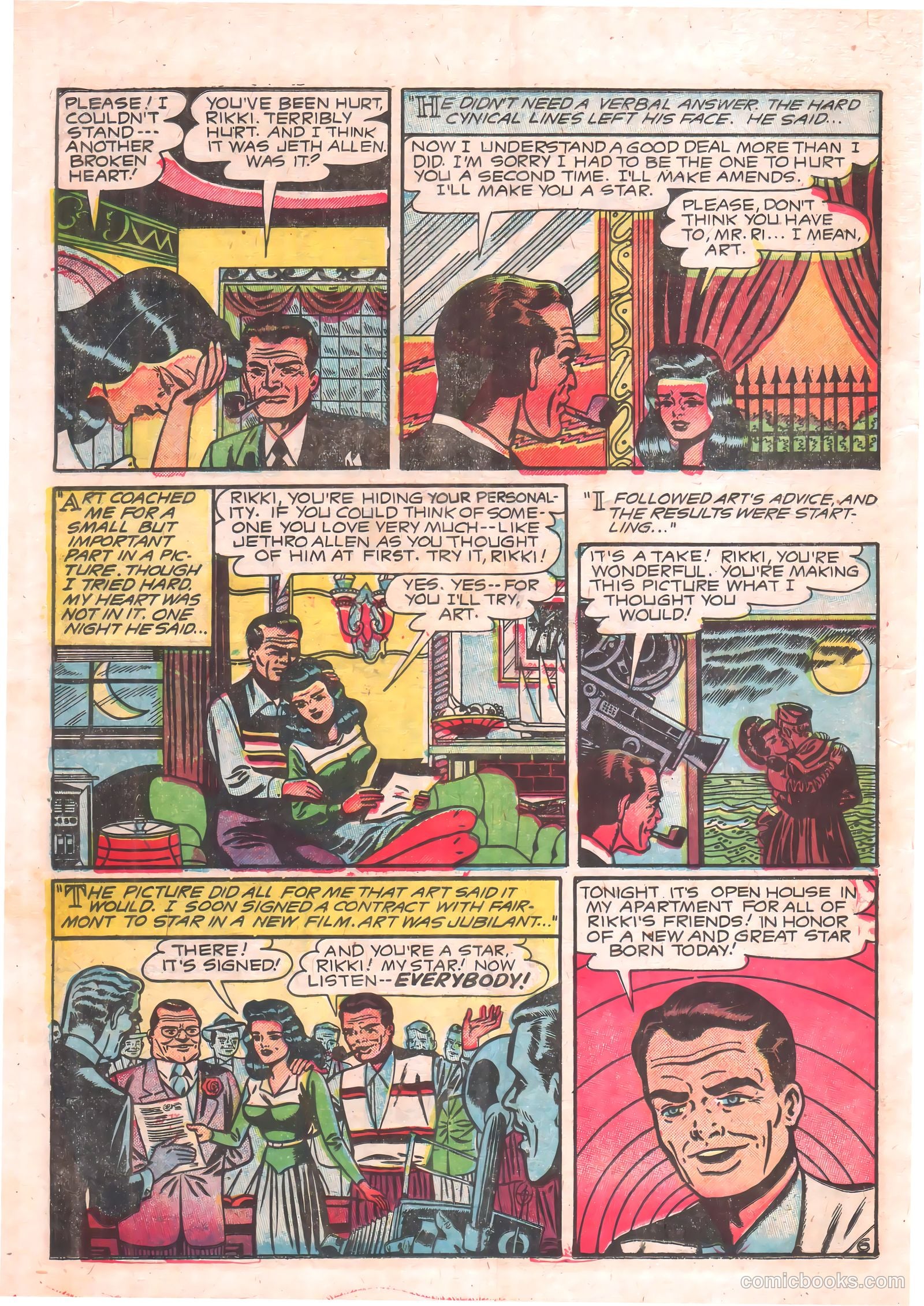 Confessions of Love #11 (1952) — page 8 of 36