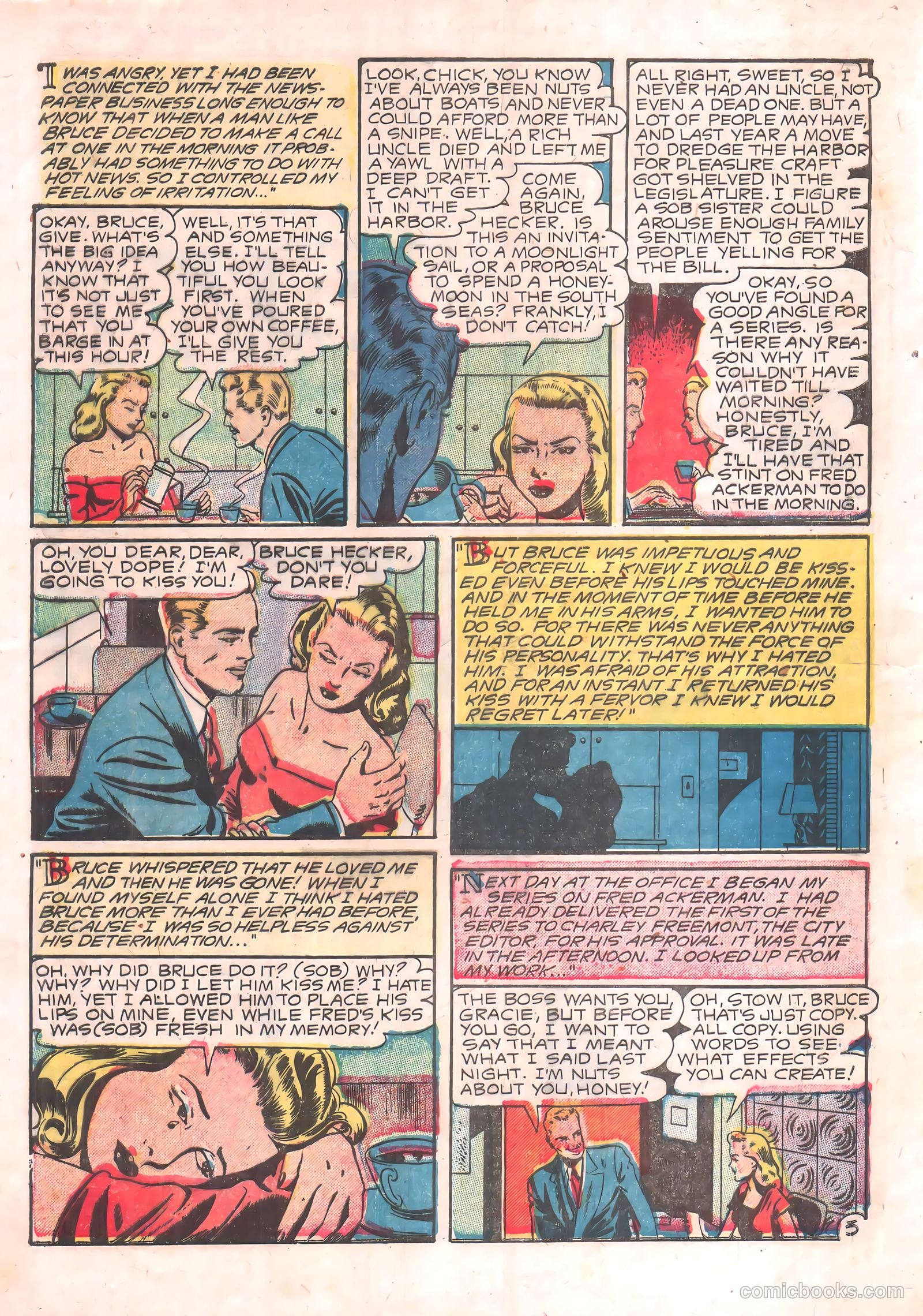 Confessions of Love #11 (1952) — page 22 of 36