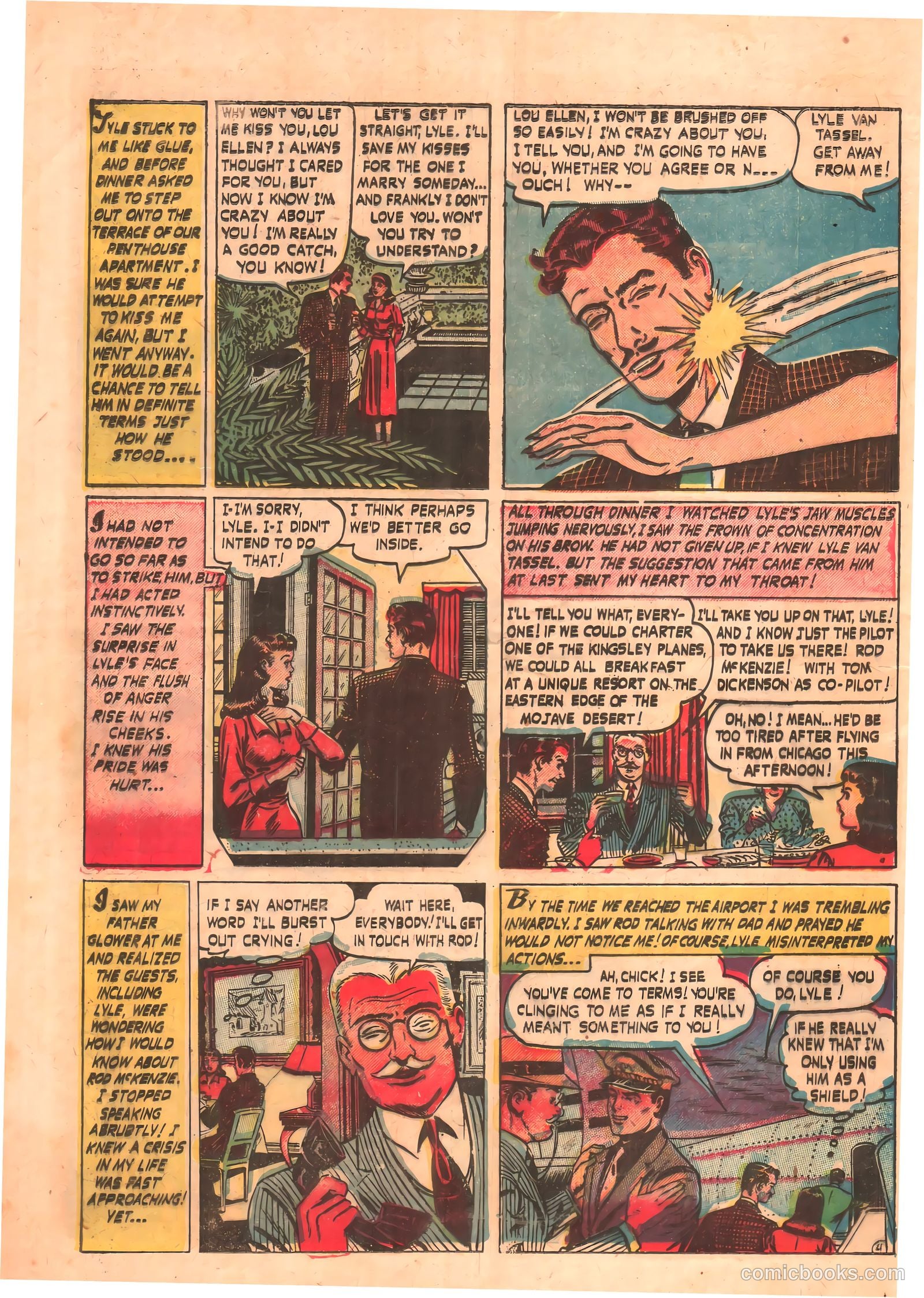 Confessions of Love #11 (1952) — page 30 of 36