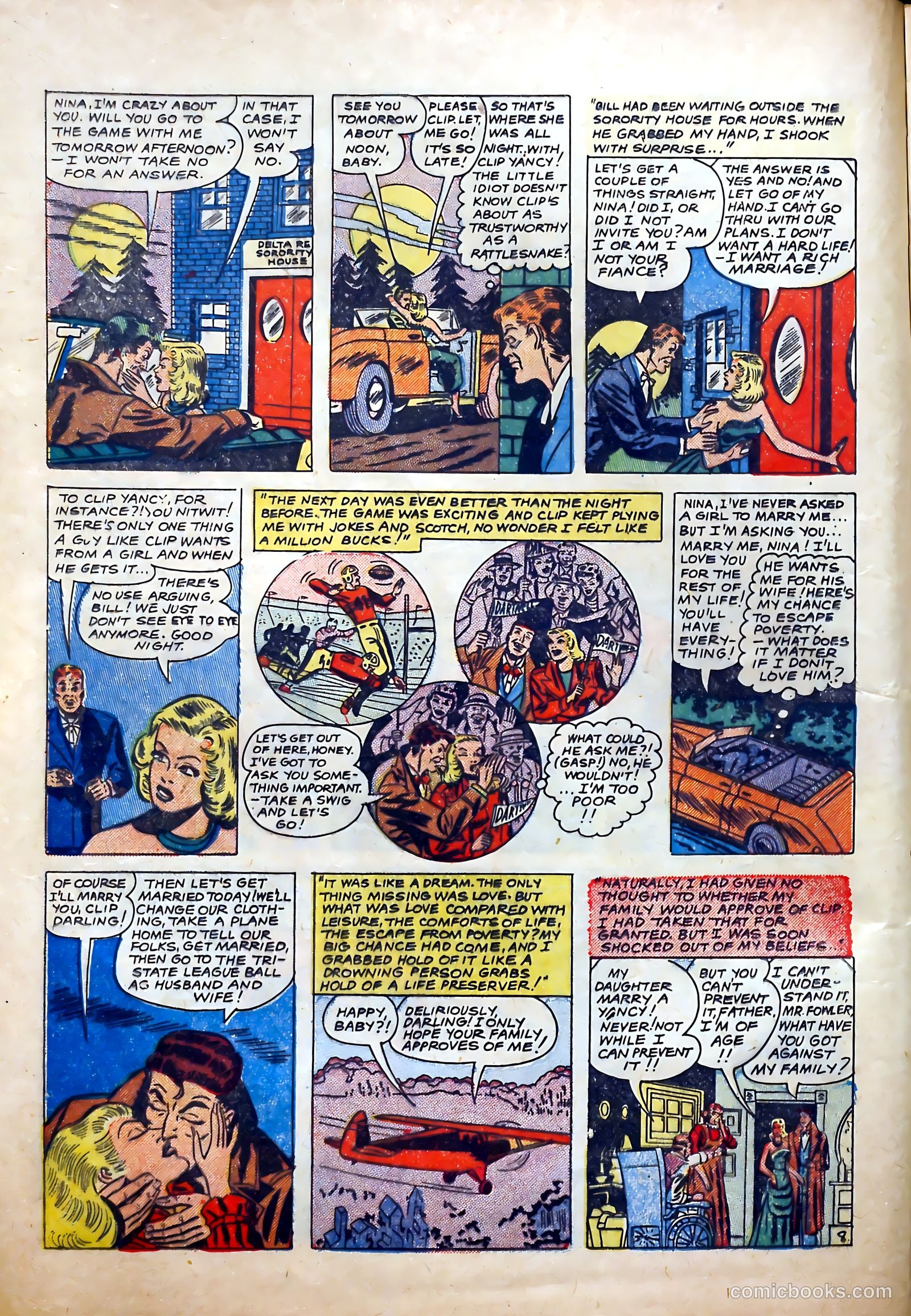 Confessions of Love #12 (1952) — page 16 of 36