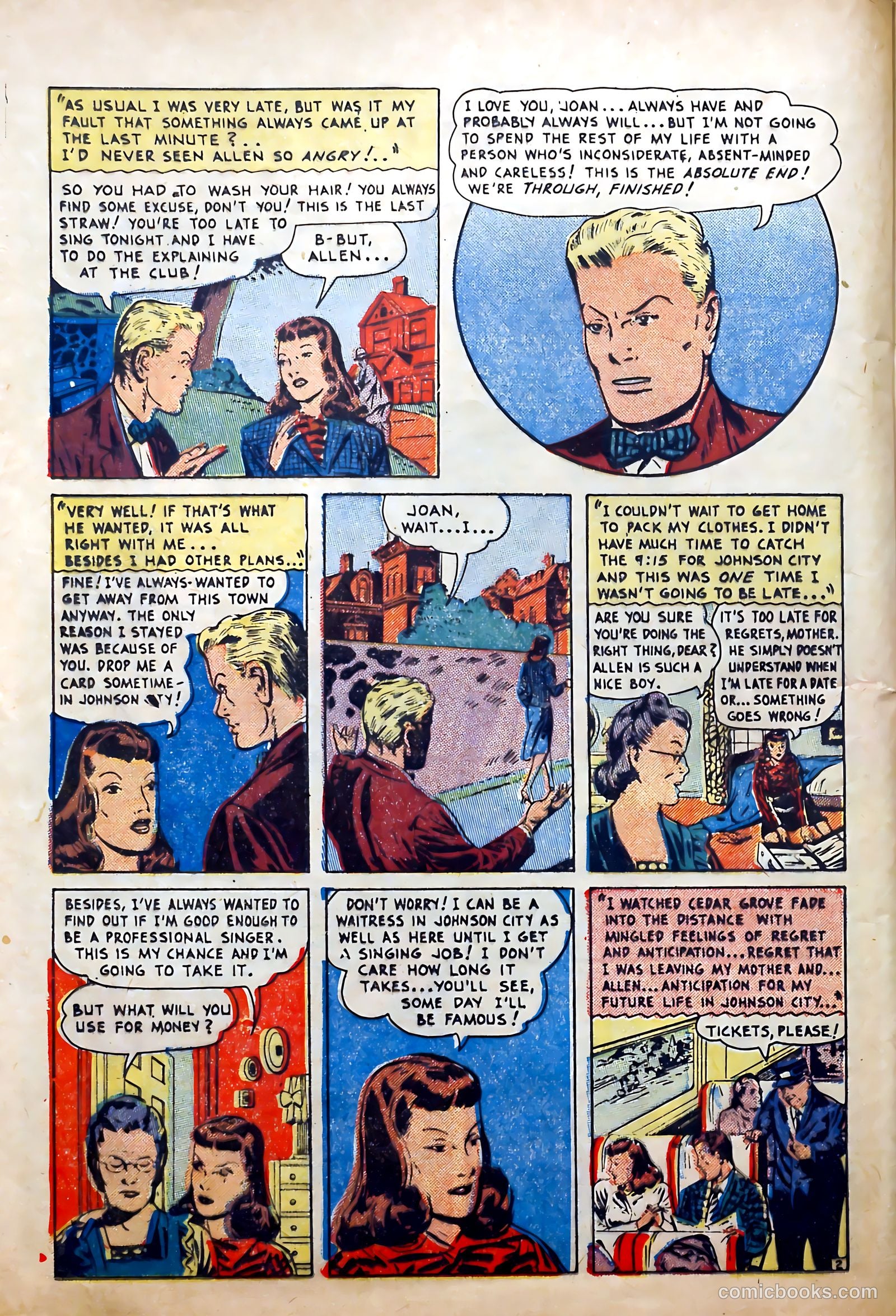 Confessions of Love #12 (1952) — page 24 of 36