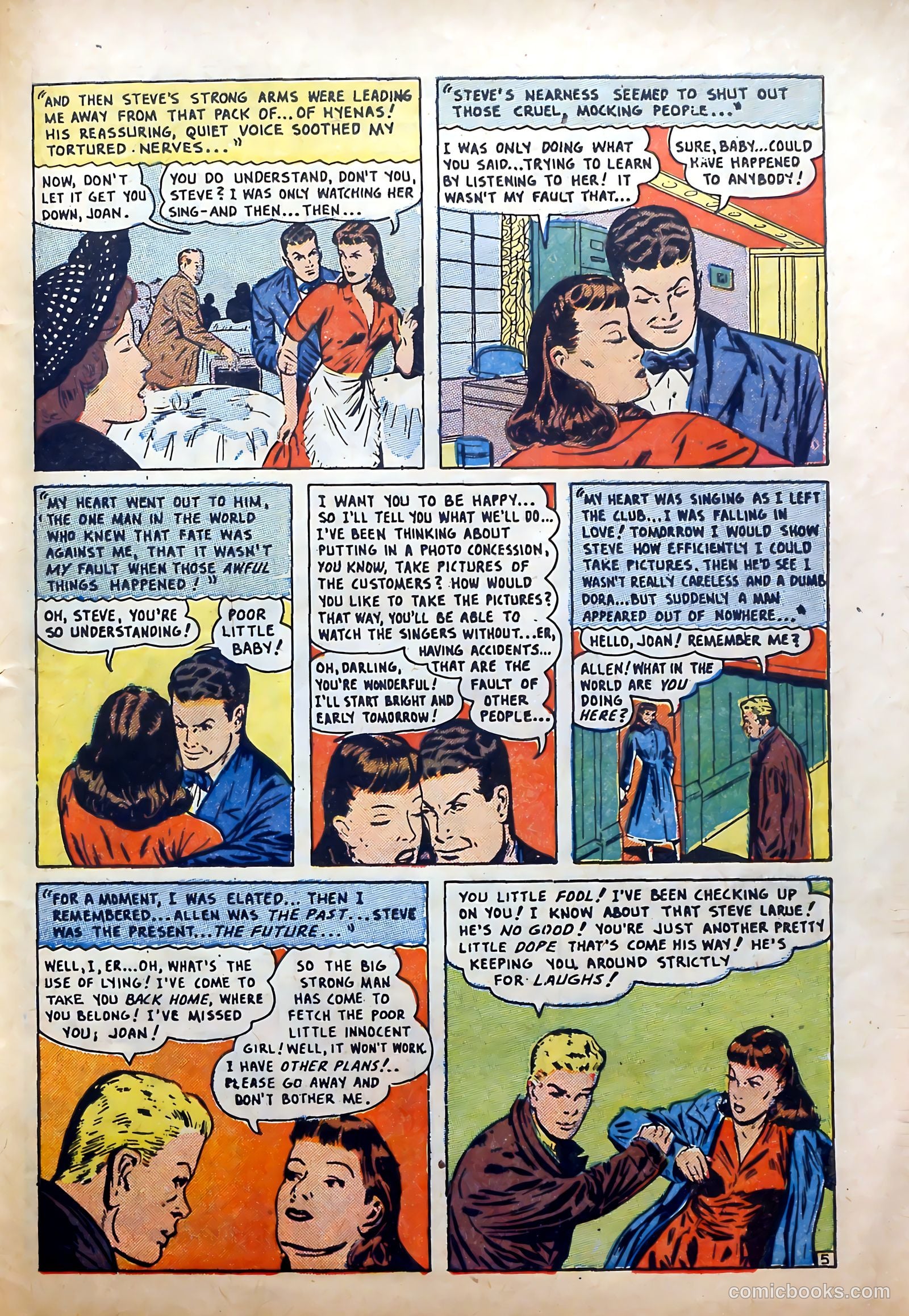 Confessions of Love #12 (1952) — page 27 of 36