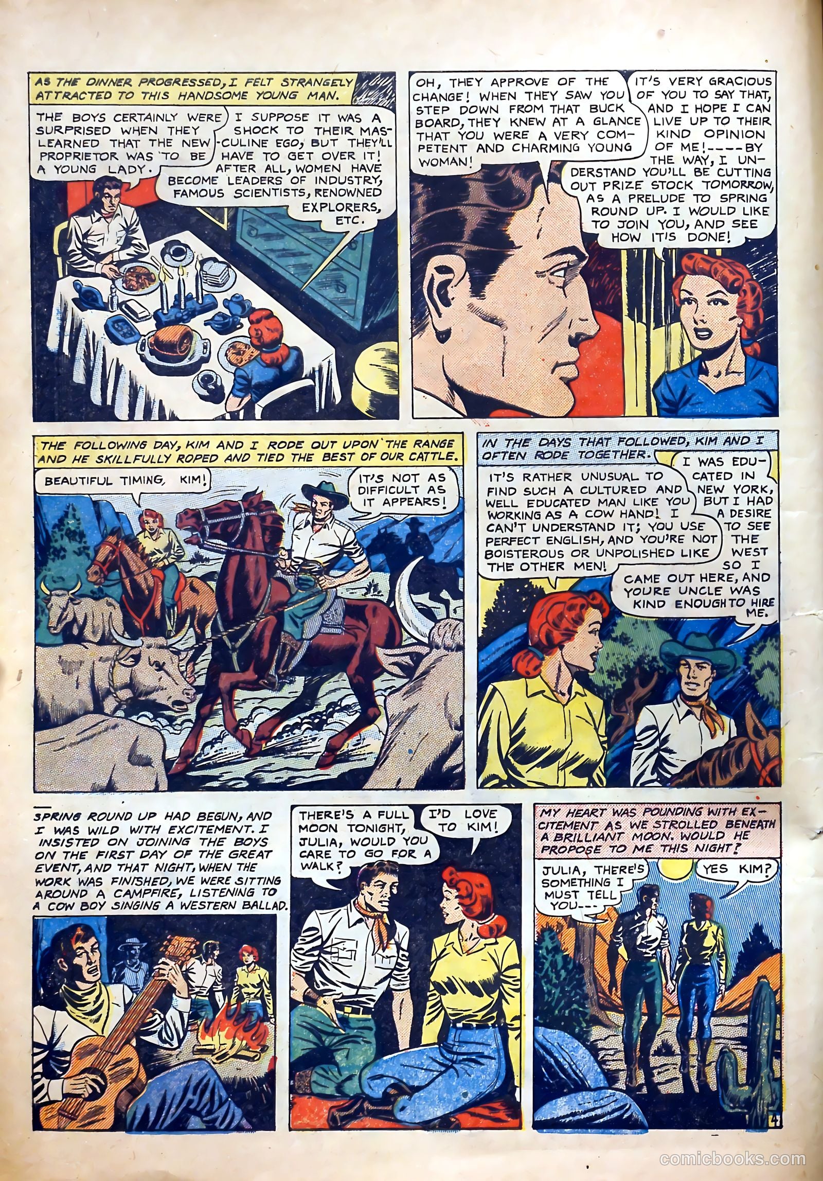 Confessions of Love #12 (1952) — page 6 of 36