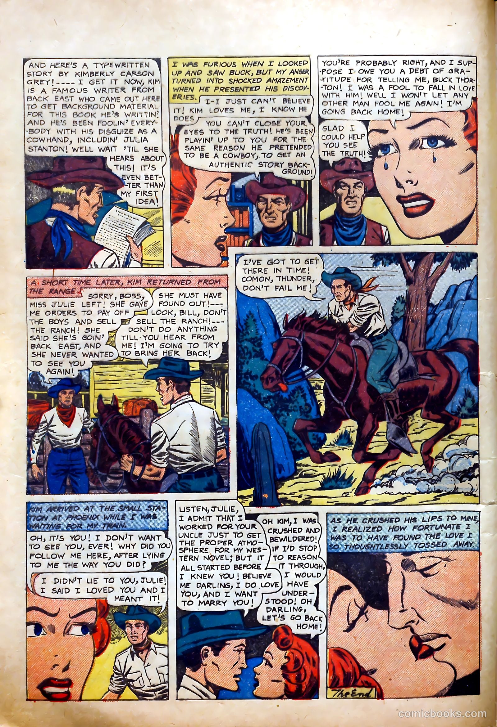 Confessions of Love #12 (1952) — page 8 of 36