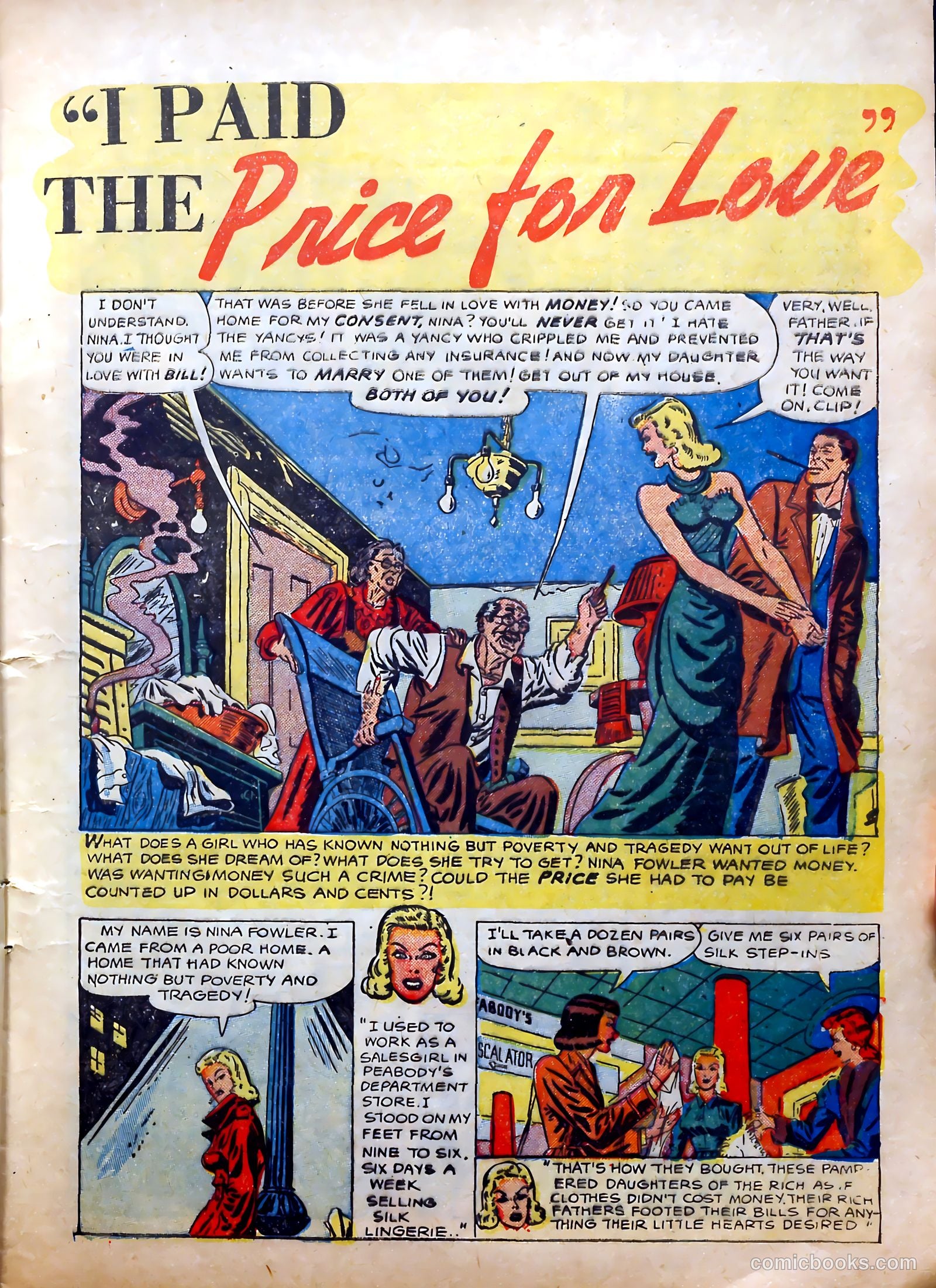 Confessions of Love #12 (1952) — page 9 of 36