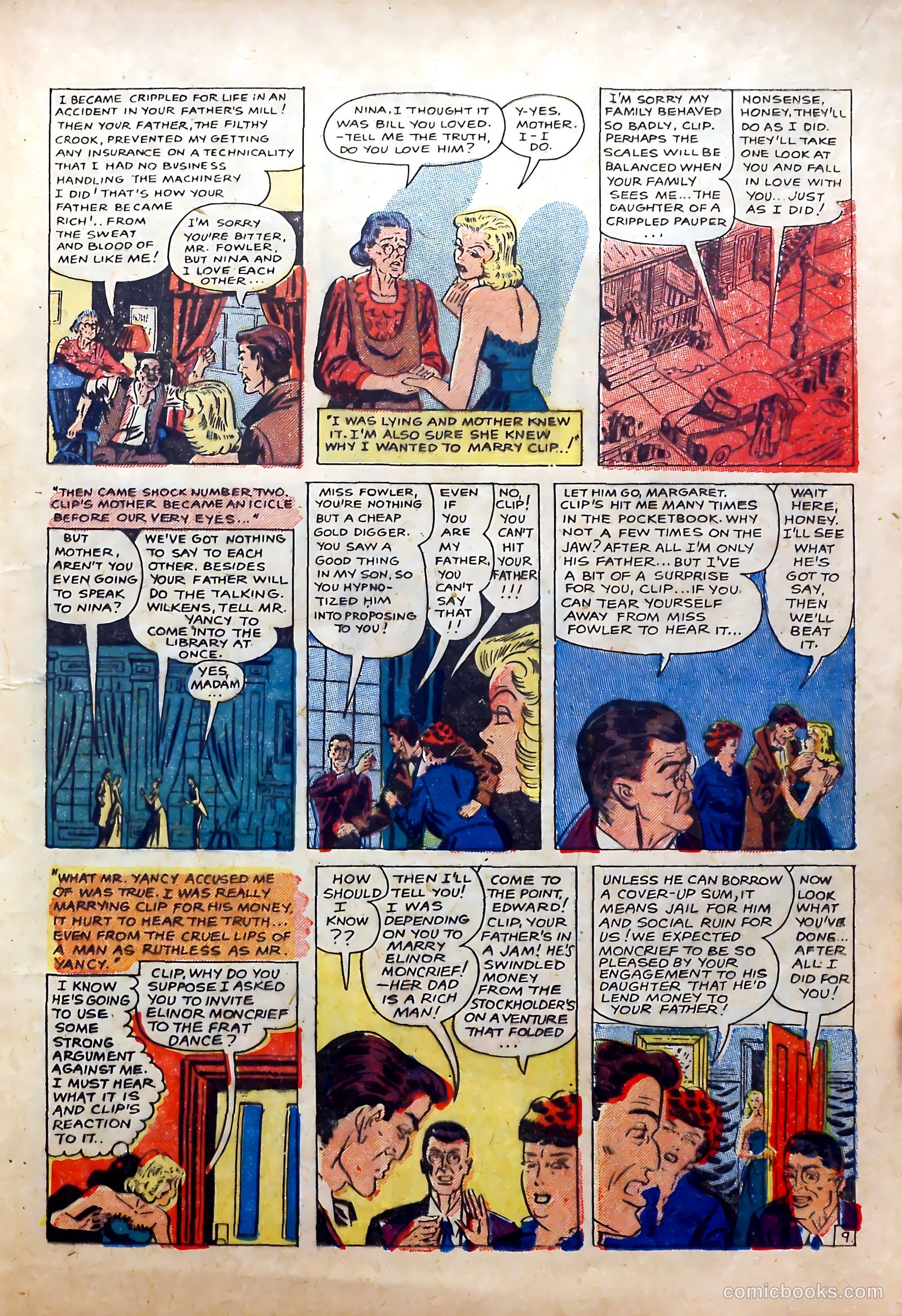Confessions of Love #12 (1952) — page 17 of 36