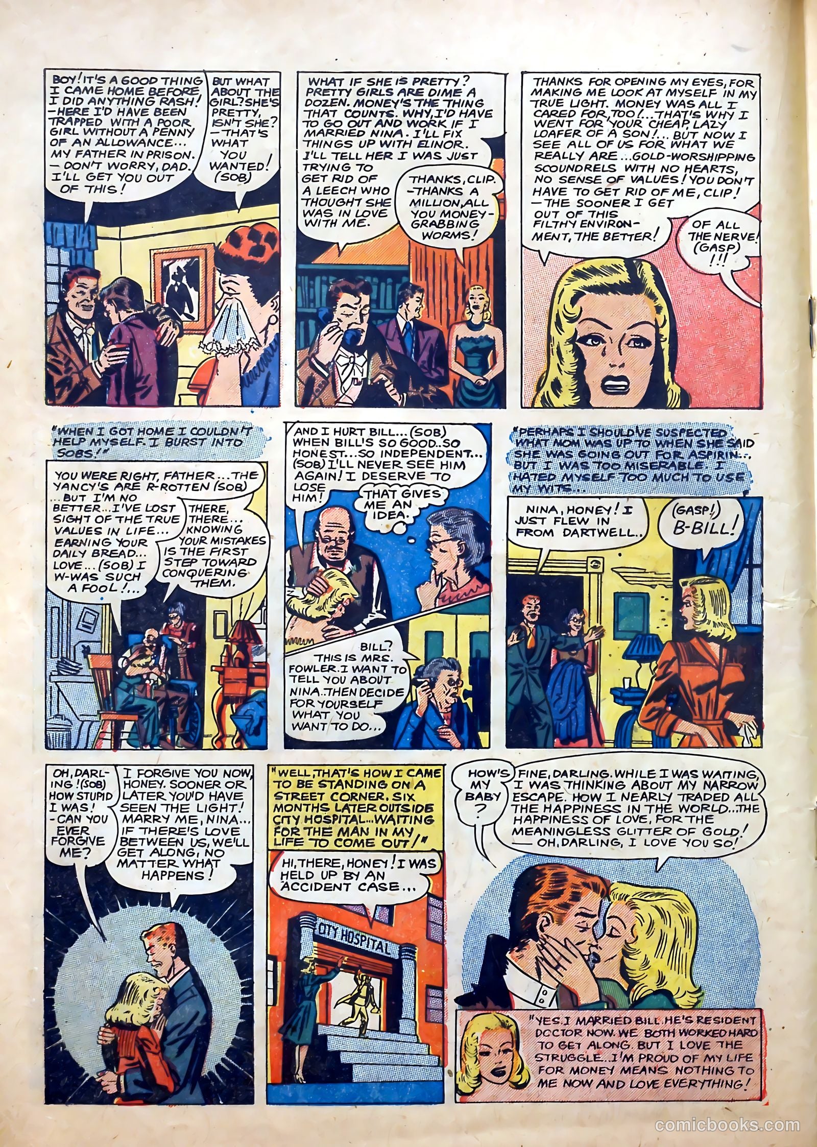 Confessions of Love #12 (1952) — page 18 of 36