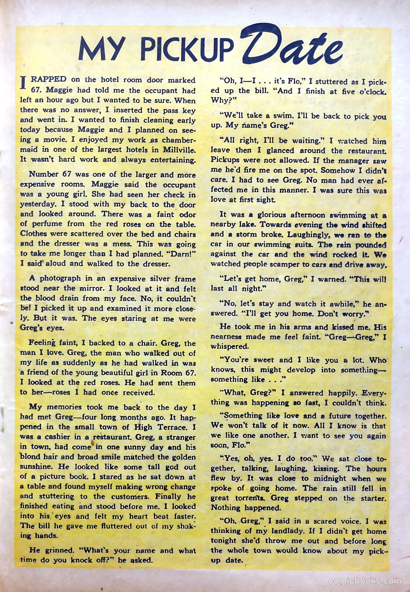 Confessions of Love #12 (1952) — page 19 of 36