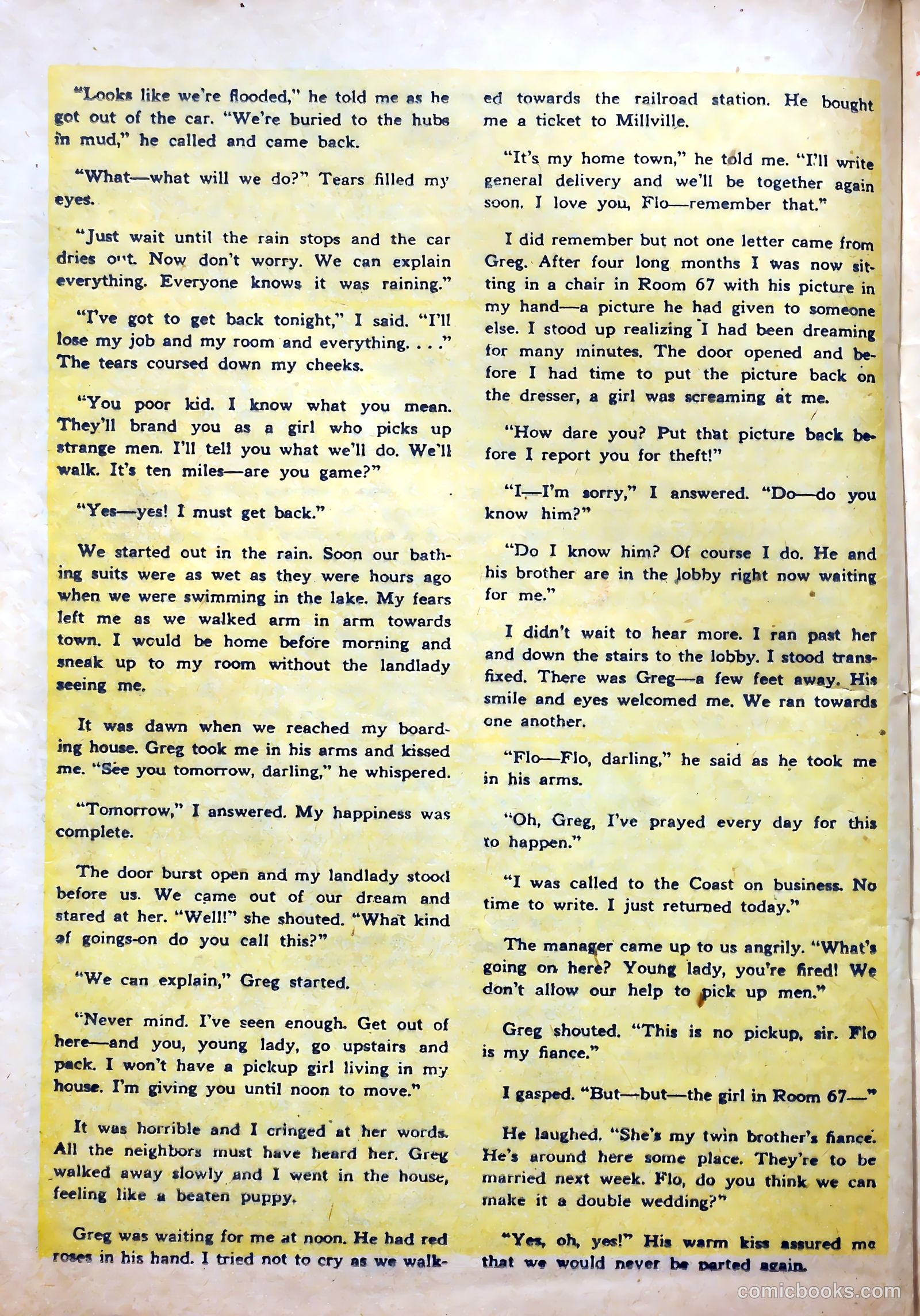 Confessions of Love #12 (1952) — page 20 of 36