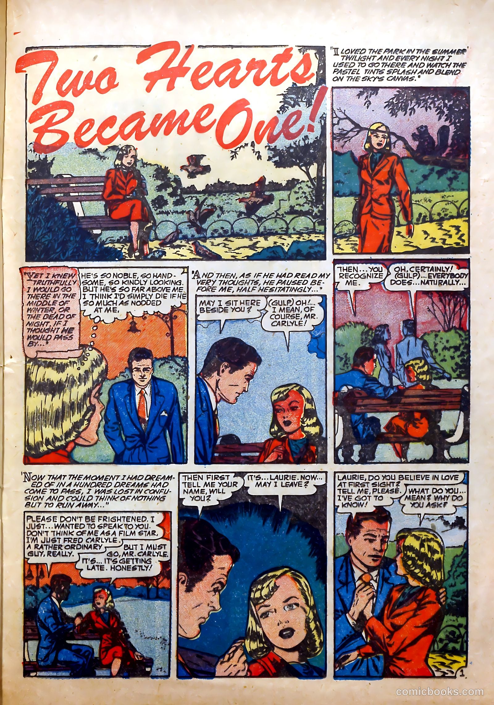 Confessions of Love #12 (1952) — page 21 of 36
