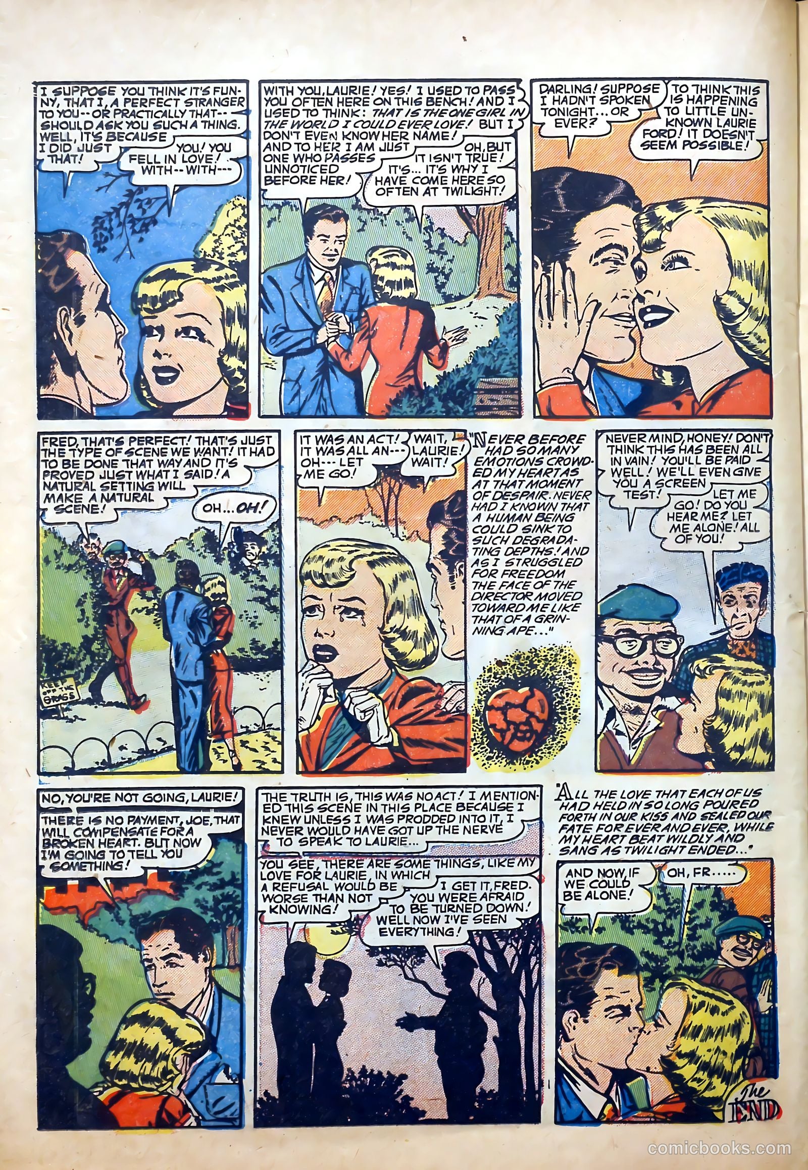 Confessions of Love #12 (1952) — page 22 of 36