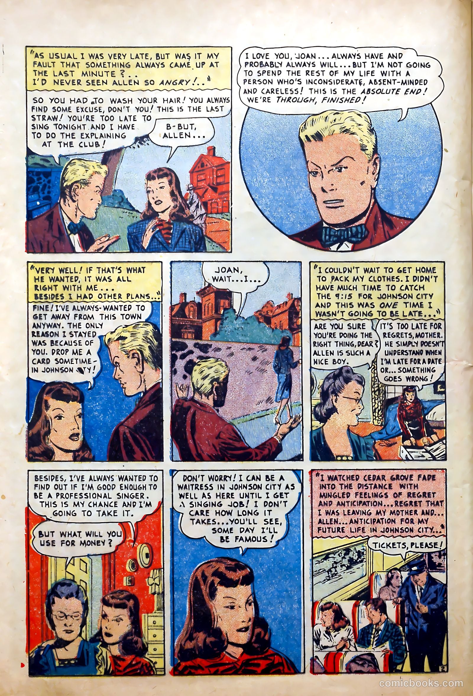 Confessions of Love #12 (1952) — page 24 of 36