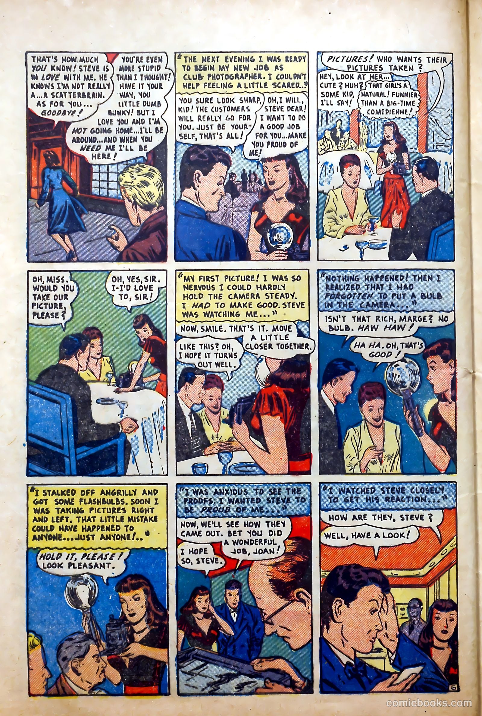 Confessions of Love #12 (1952) — page 28 of 36