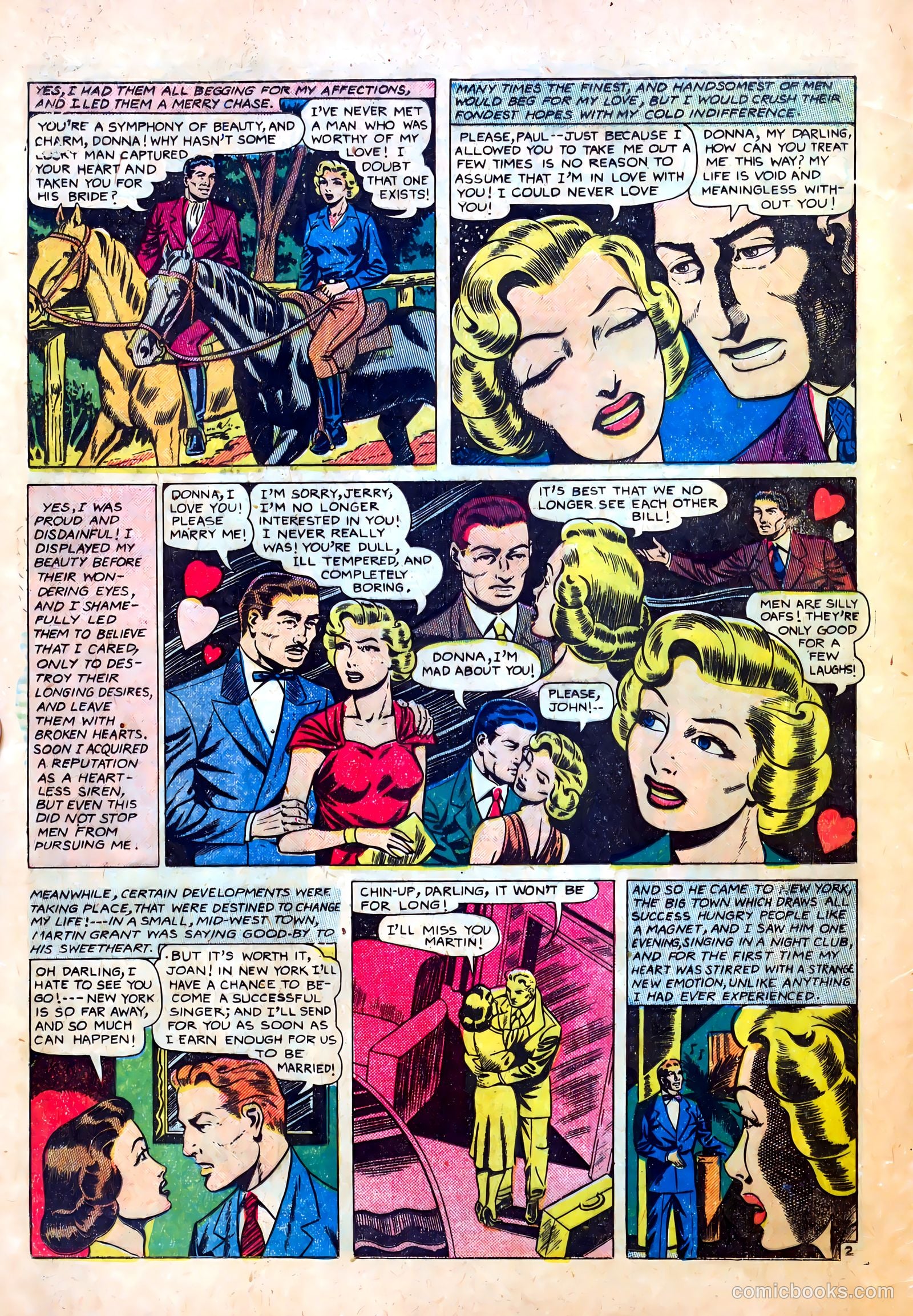 Confessions of Love #13 (1952) — page 4 of 36