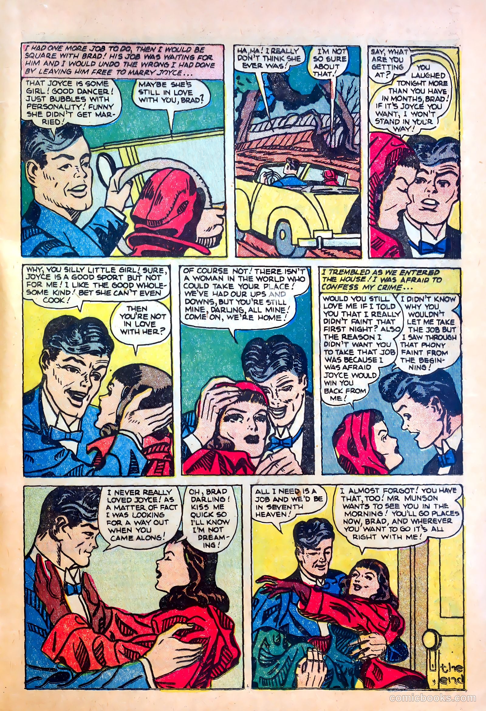 Confessions of Love #13 (1952) — page 33 of 36