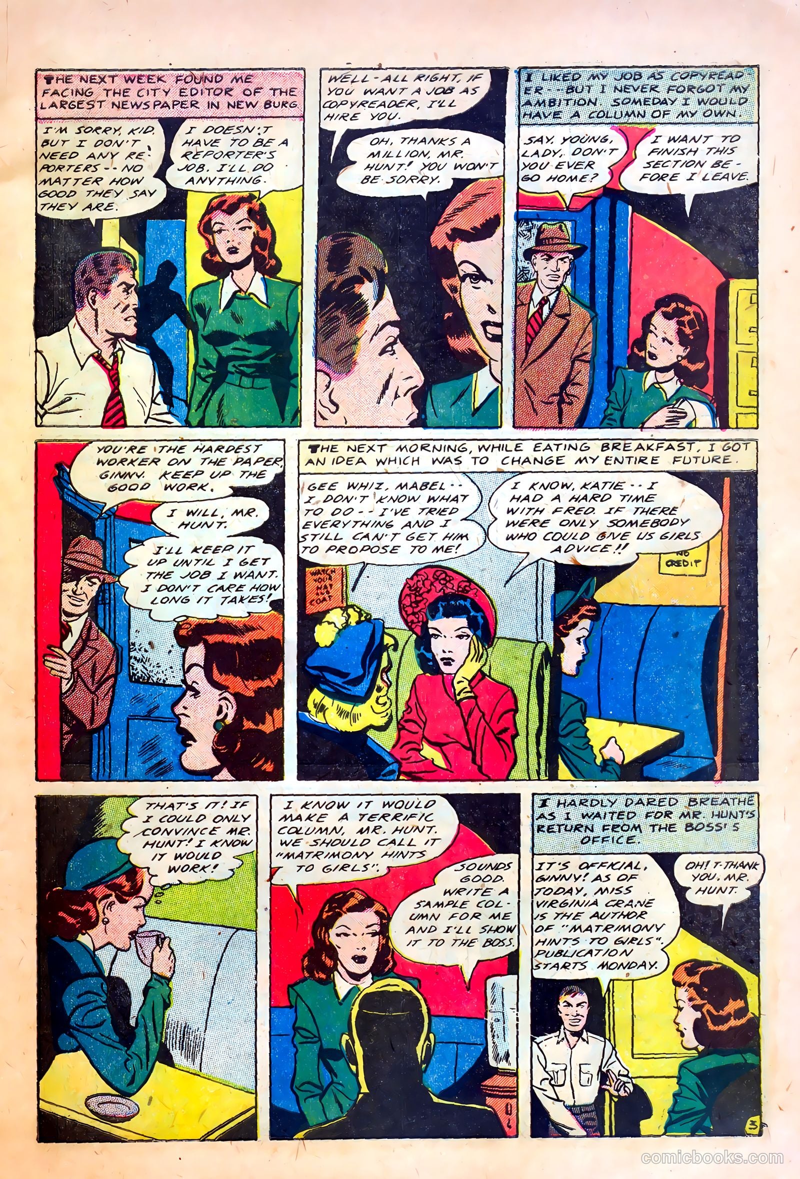 Confessions of Love #13 (1952) — page 15 of 36