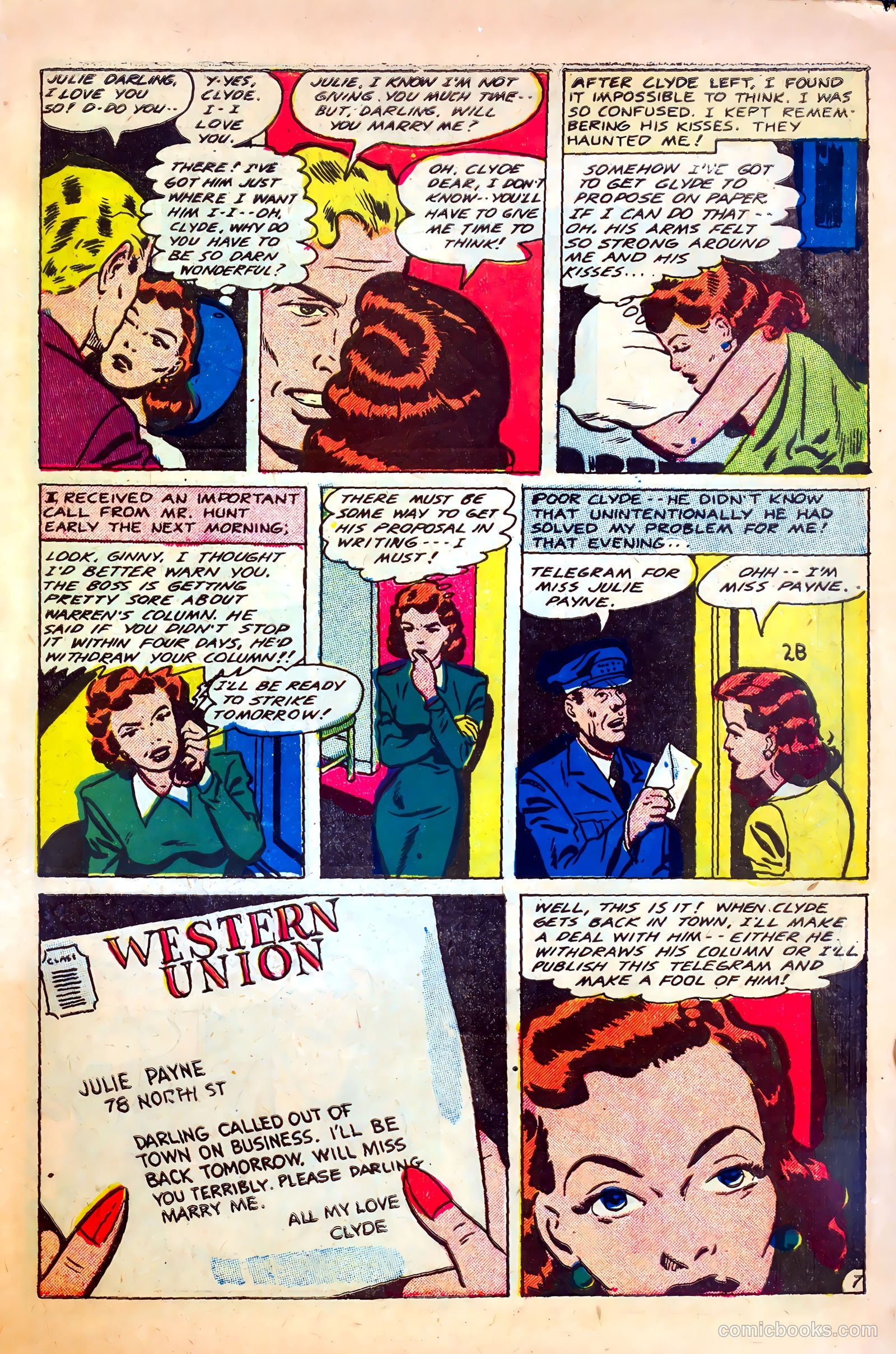 Confessions of Love #13 (1952) — page 19 of 36