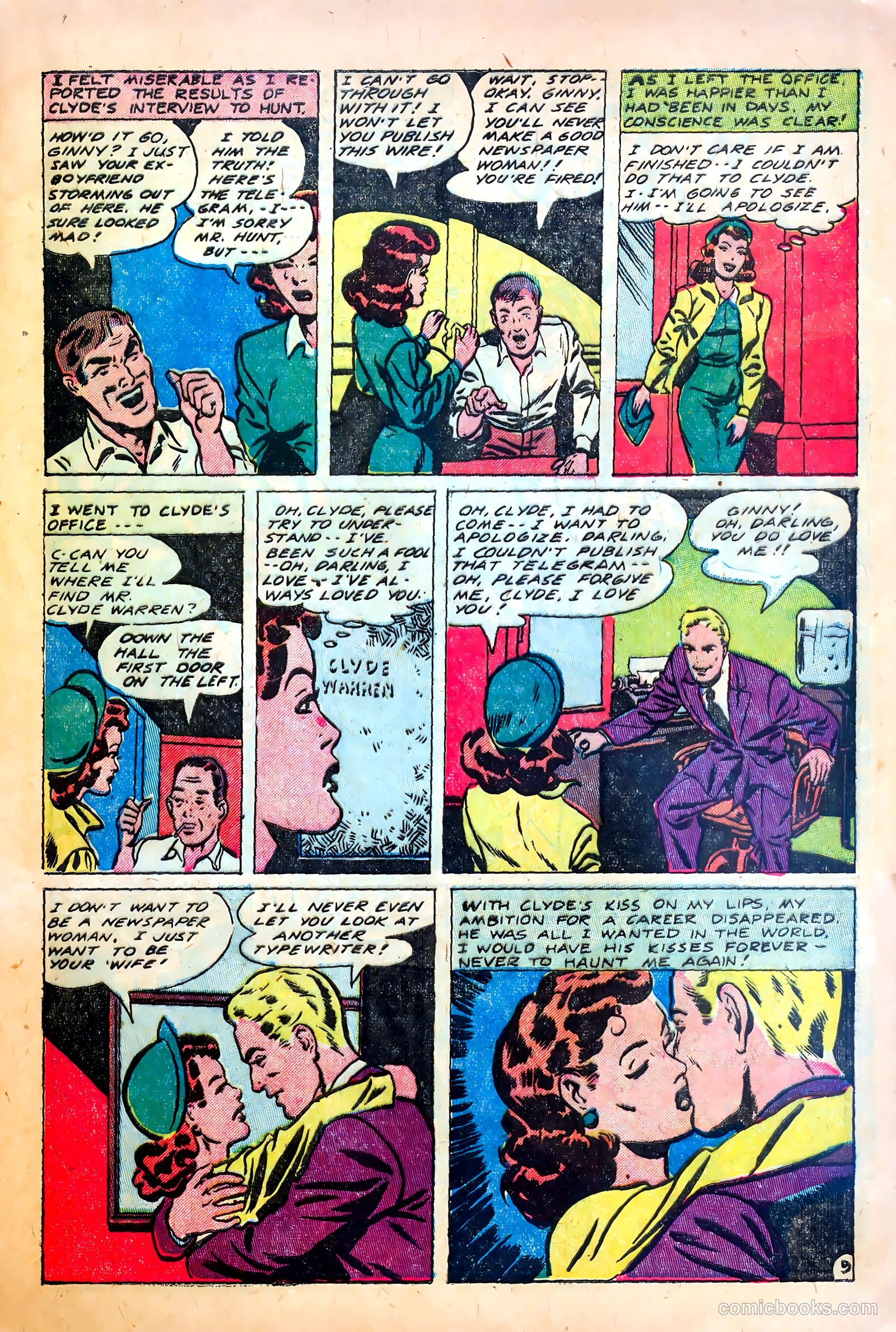 Confessions of Love #13 (1952) — page 21 of 36
