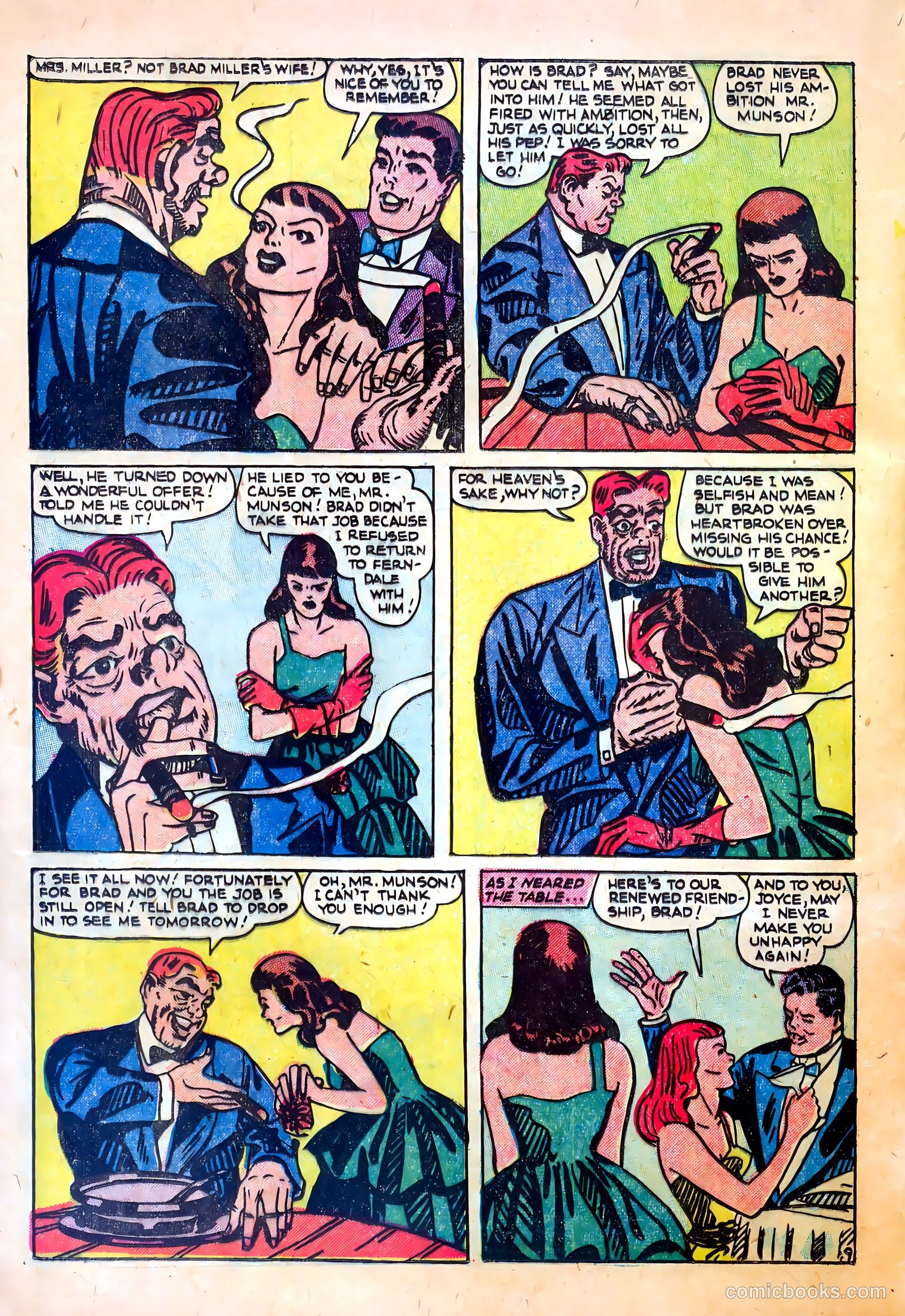Confessions of Love #13 (1952) — page 32 of 36