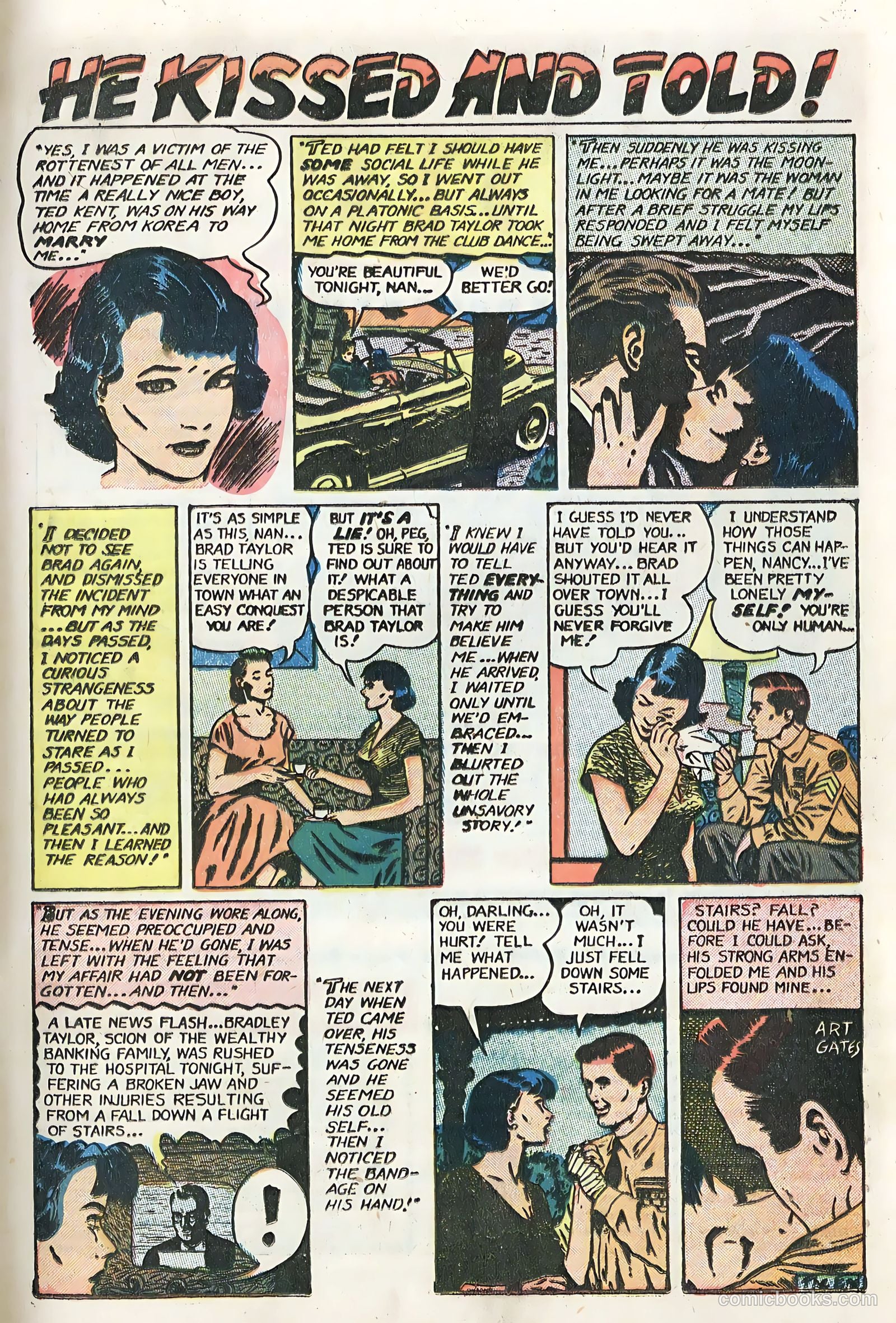 Confessions of Love #14 (1953) — page 9 of 36