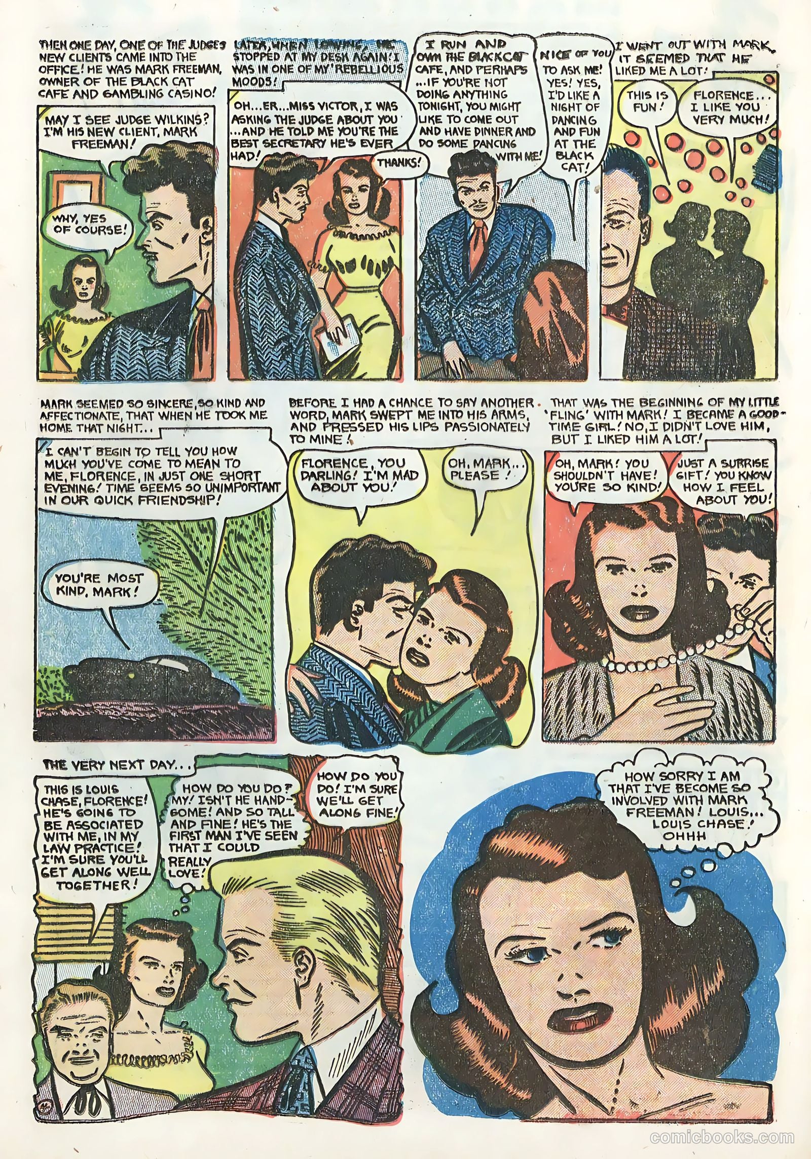 Confessions of Love #14 (1953) — page 28 of 36