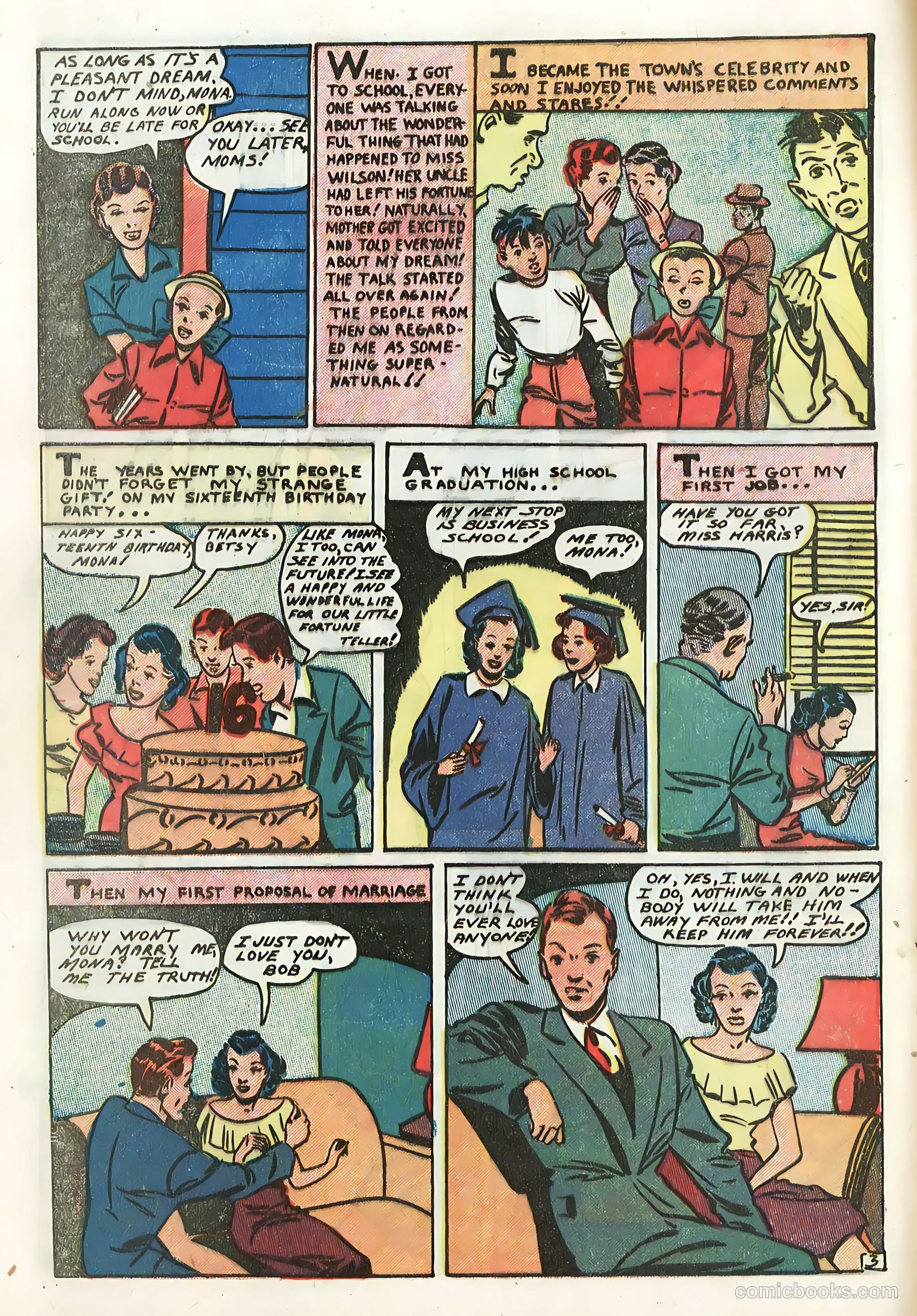 Confessions of Love #14 (1953) — page 14 of 36