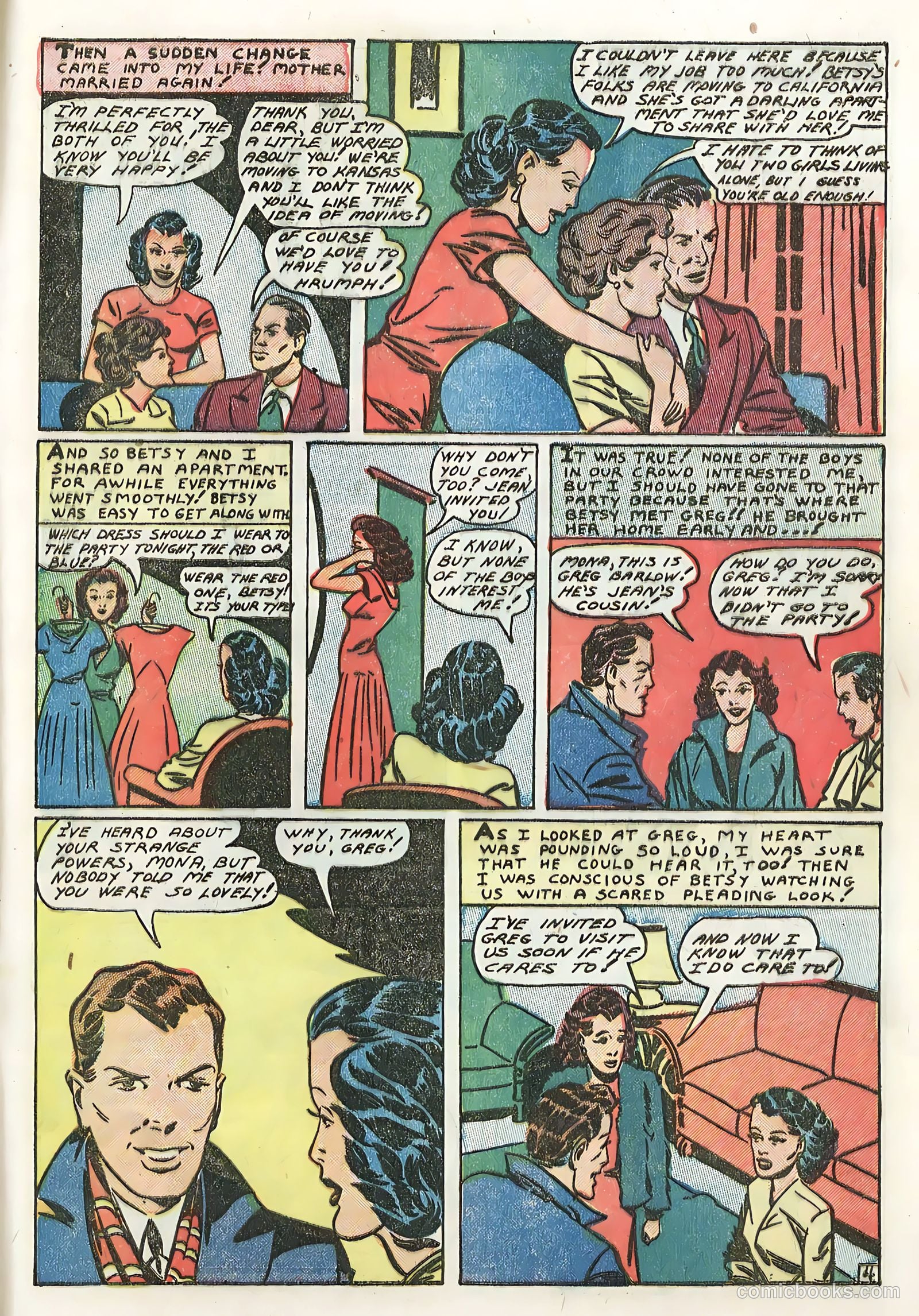 Confessions of Love #14 (1953) — page 15 of 36