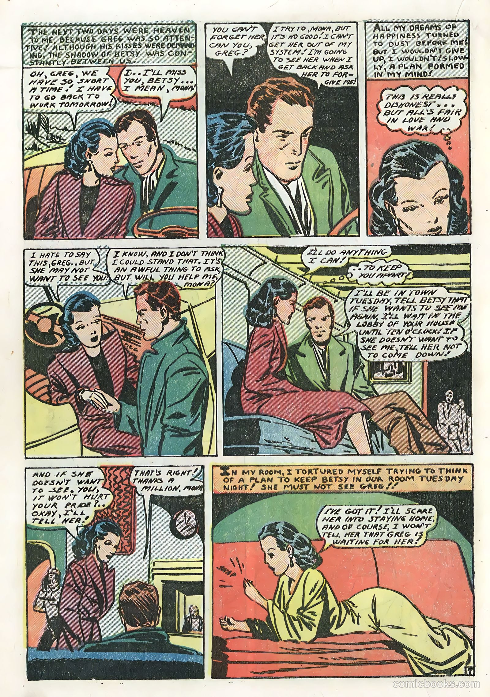Confessions of Love #14 (1953) — page 18 of 36