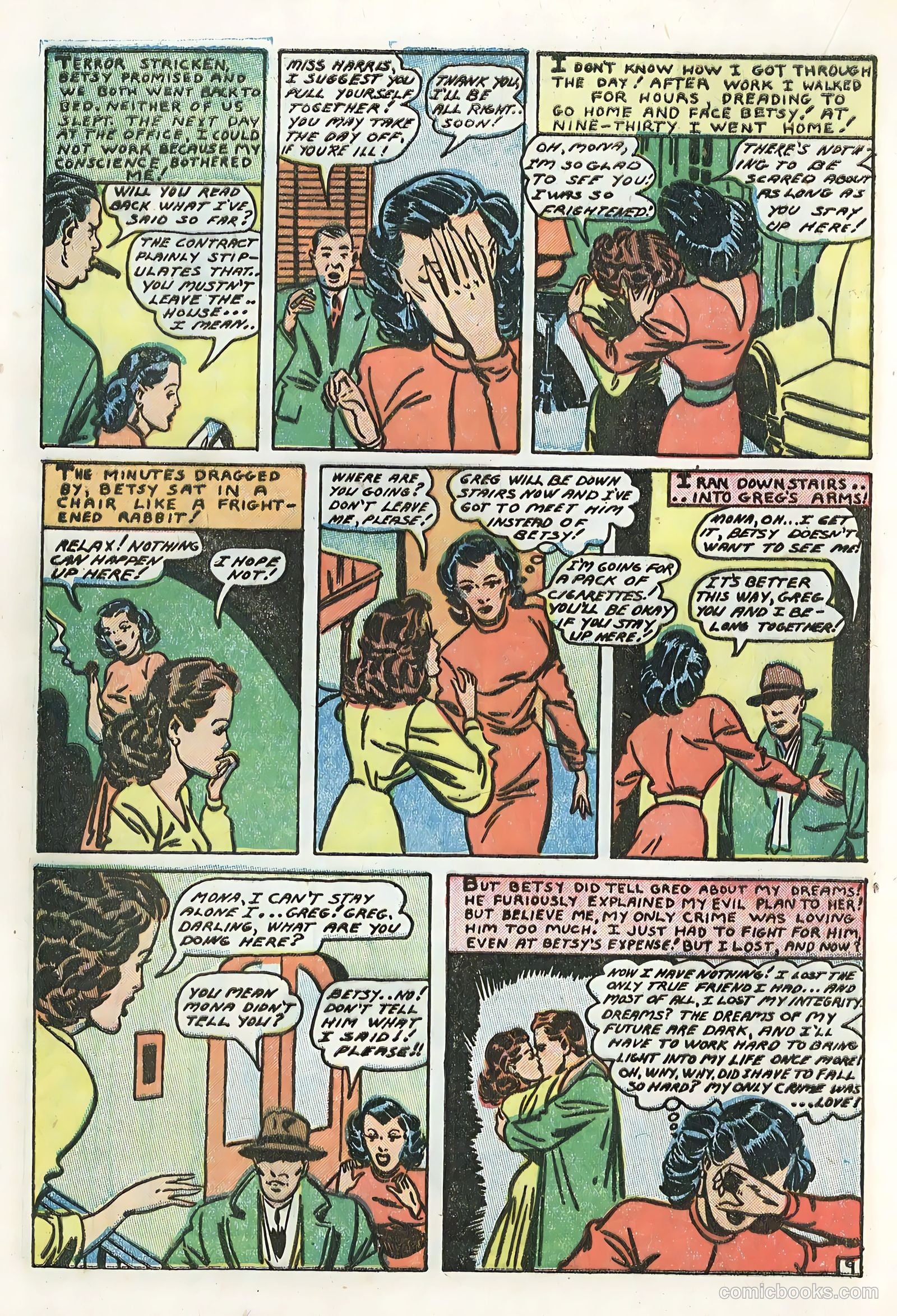 Confessions of Love #14 (1953) — page 20 of 36