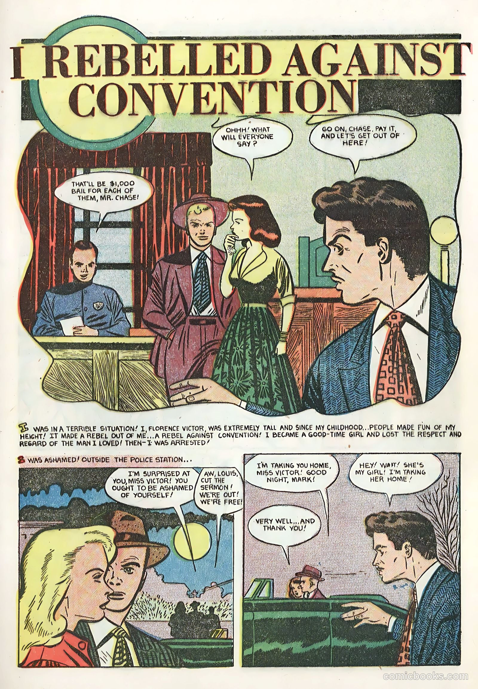 Confessions of Love #14 (1953) — page 23 of 36