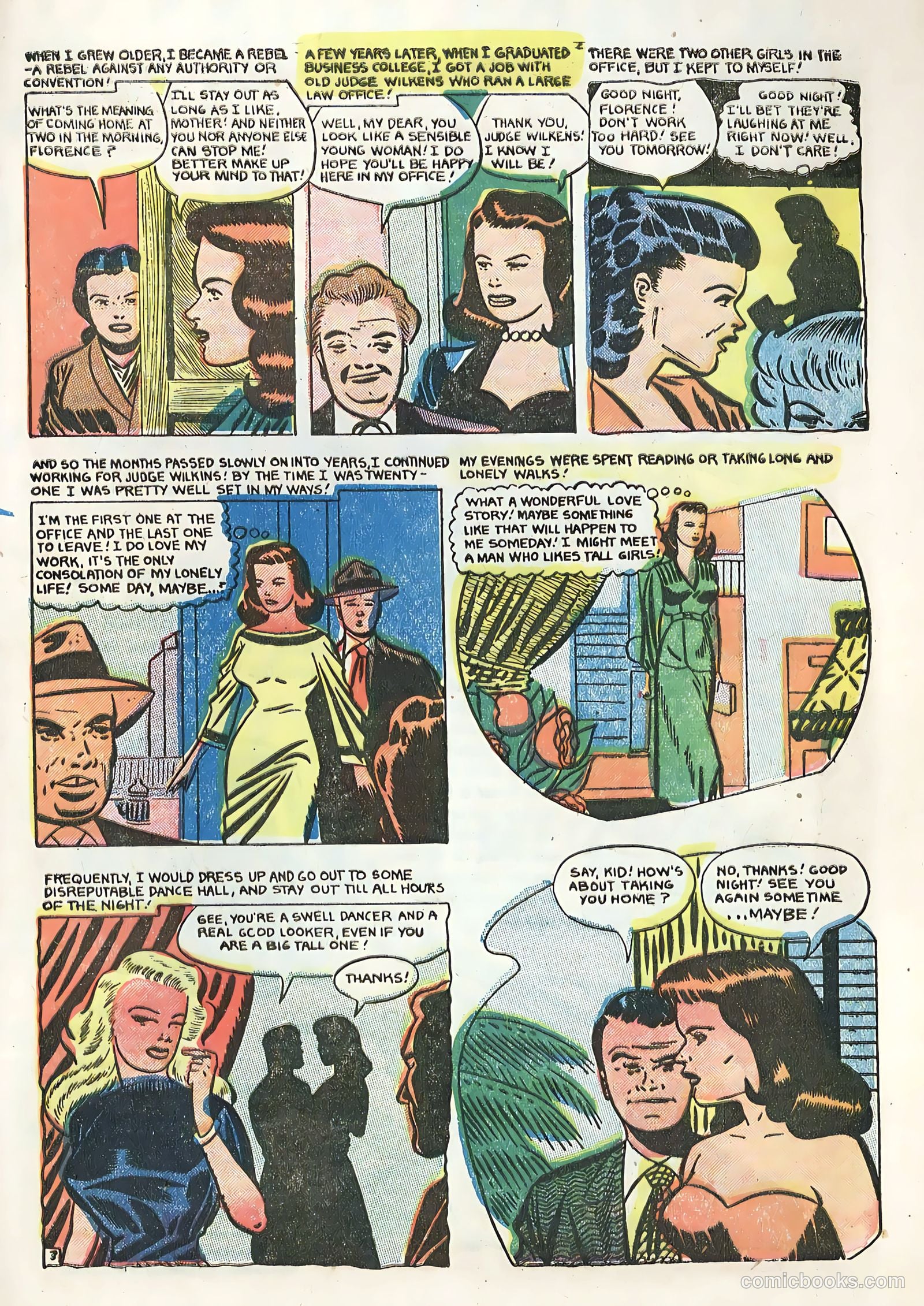 Confessions of Love #14 (1953) — page 25 of 36