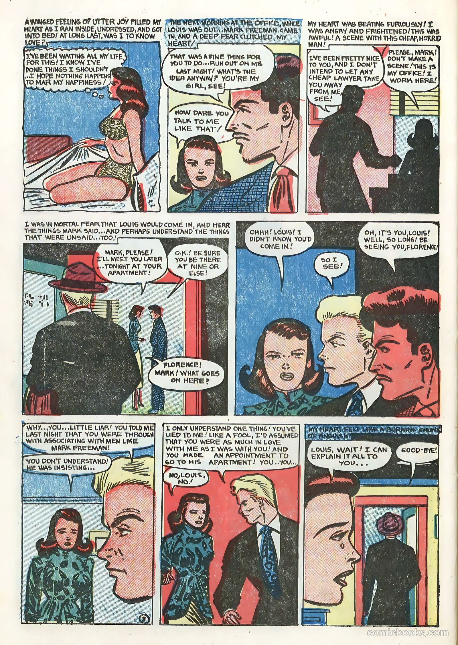 Confessions of Love #14 (1953) — page 32 of 36