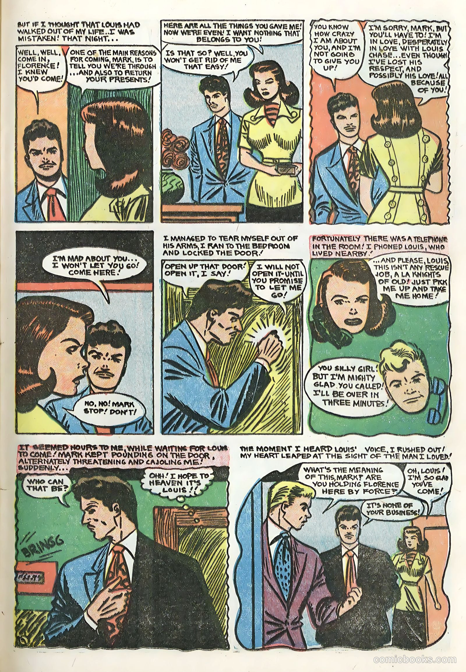 Confessions of Love #14 (1953) — page 33 of 36