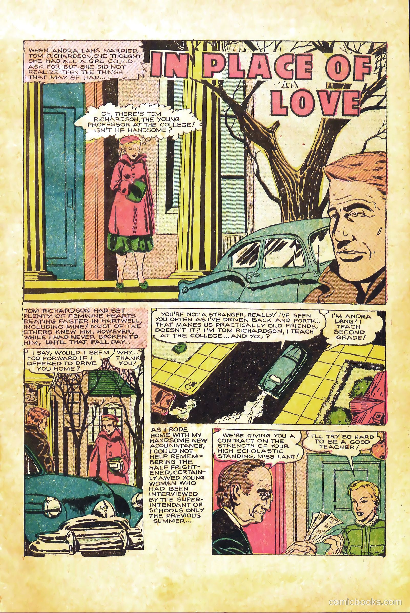 Confessions of Love #5 (1953) — page 3 of 36