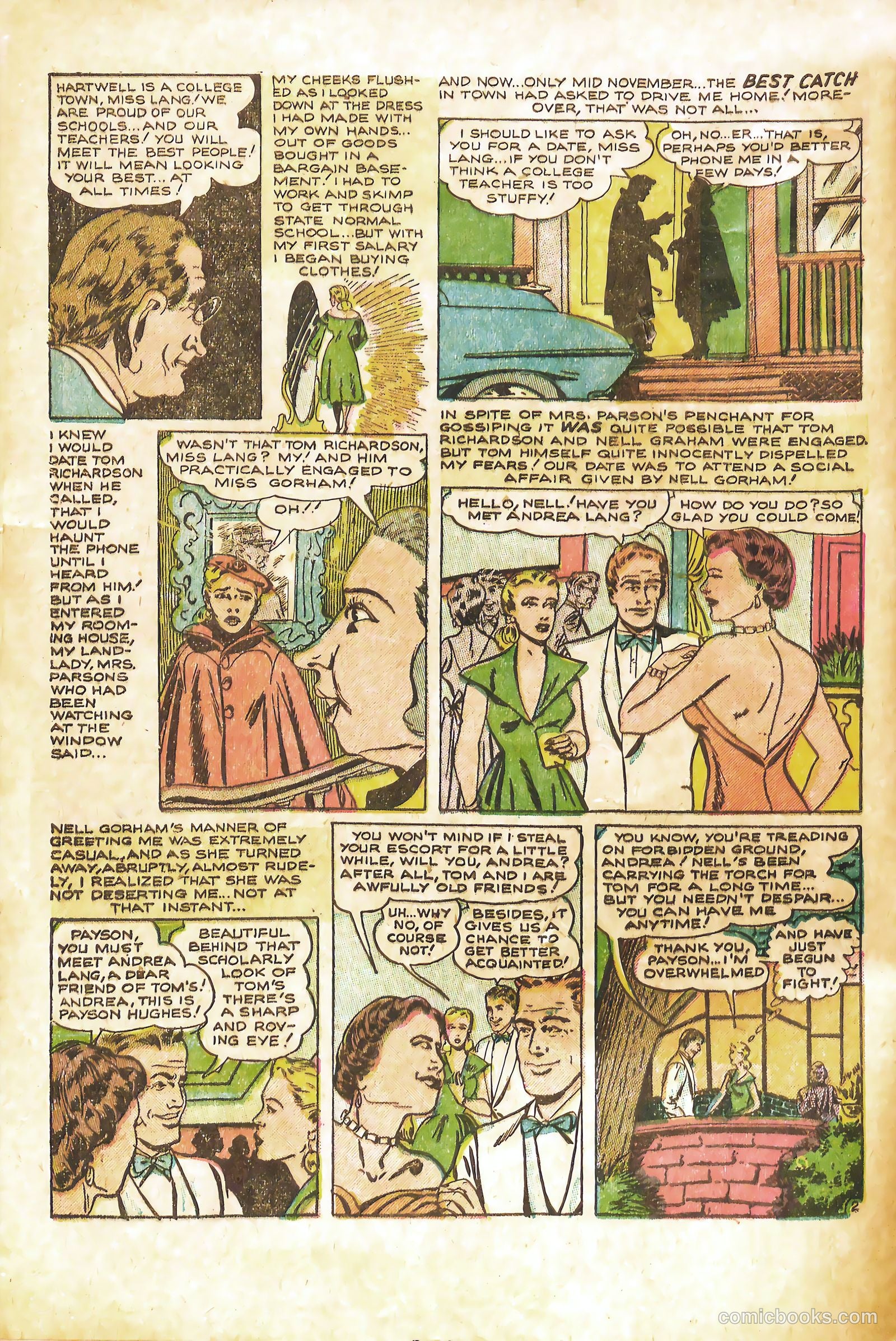 Confessions of Love #5 (1953) — page 4 of 36
