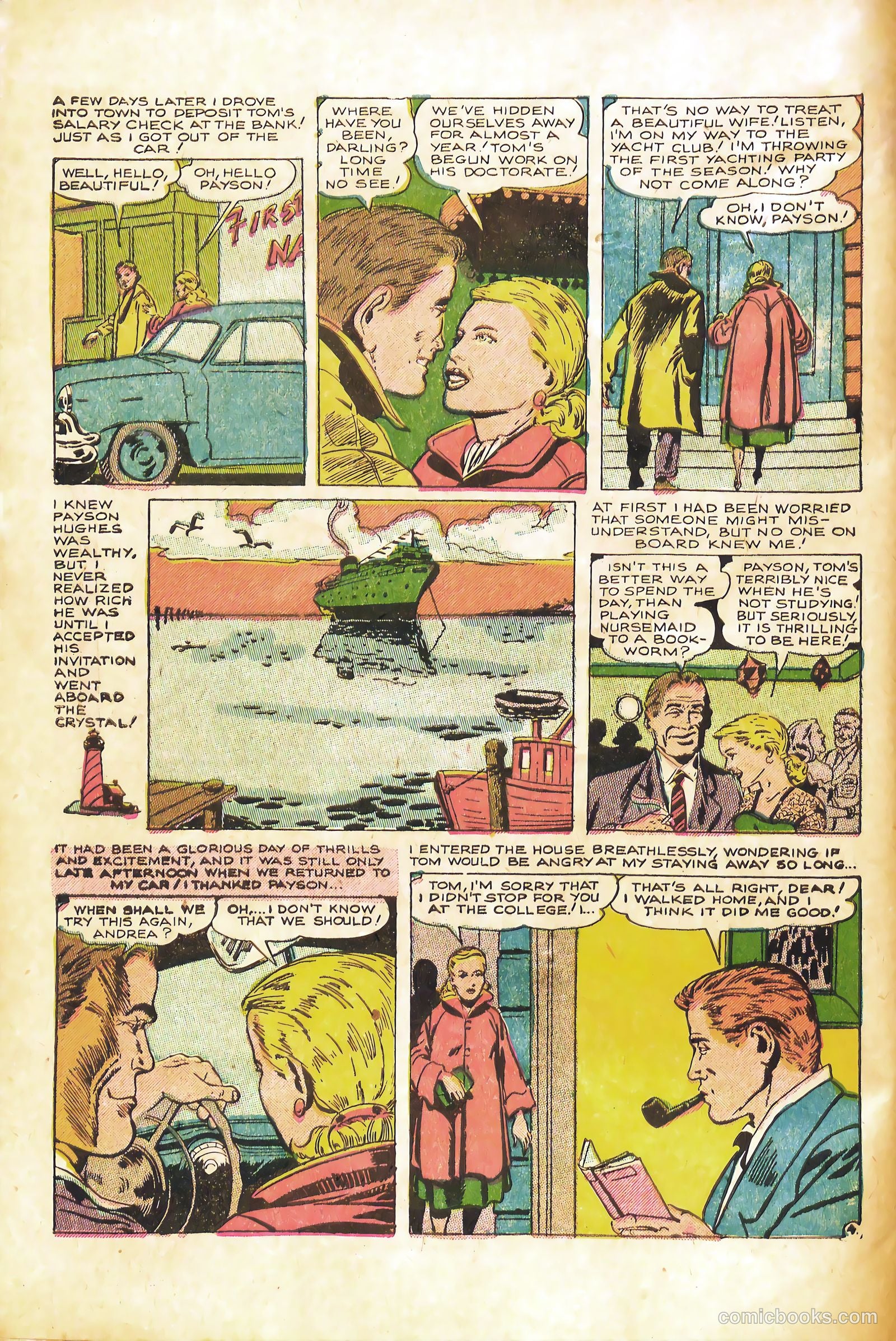 Confessions of Love #5 (1953) — page 6 of 36
