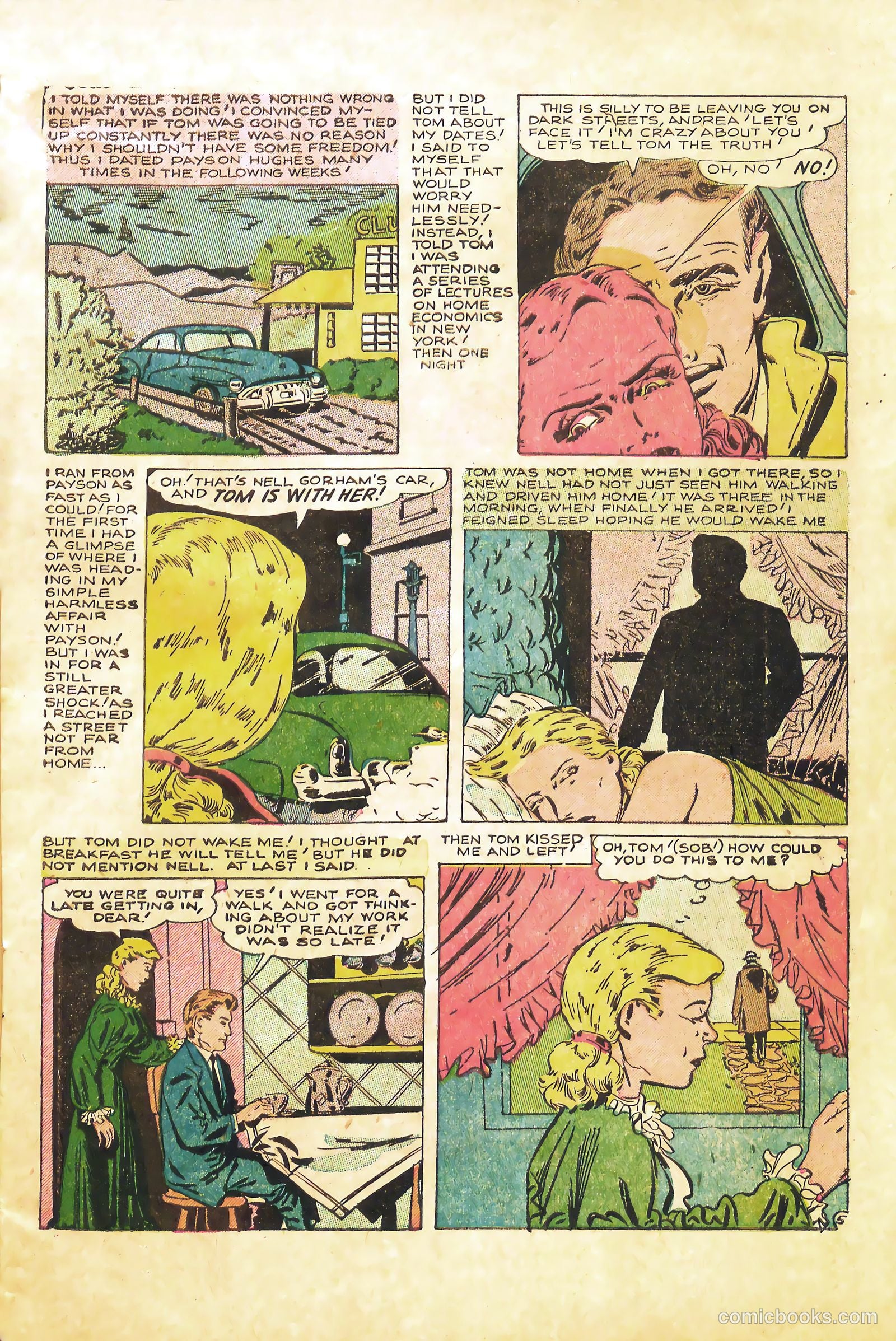 Confessions of Love #5 (1953) — page 7 of 36