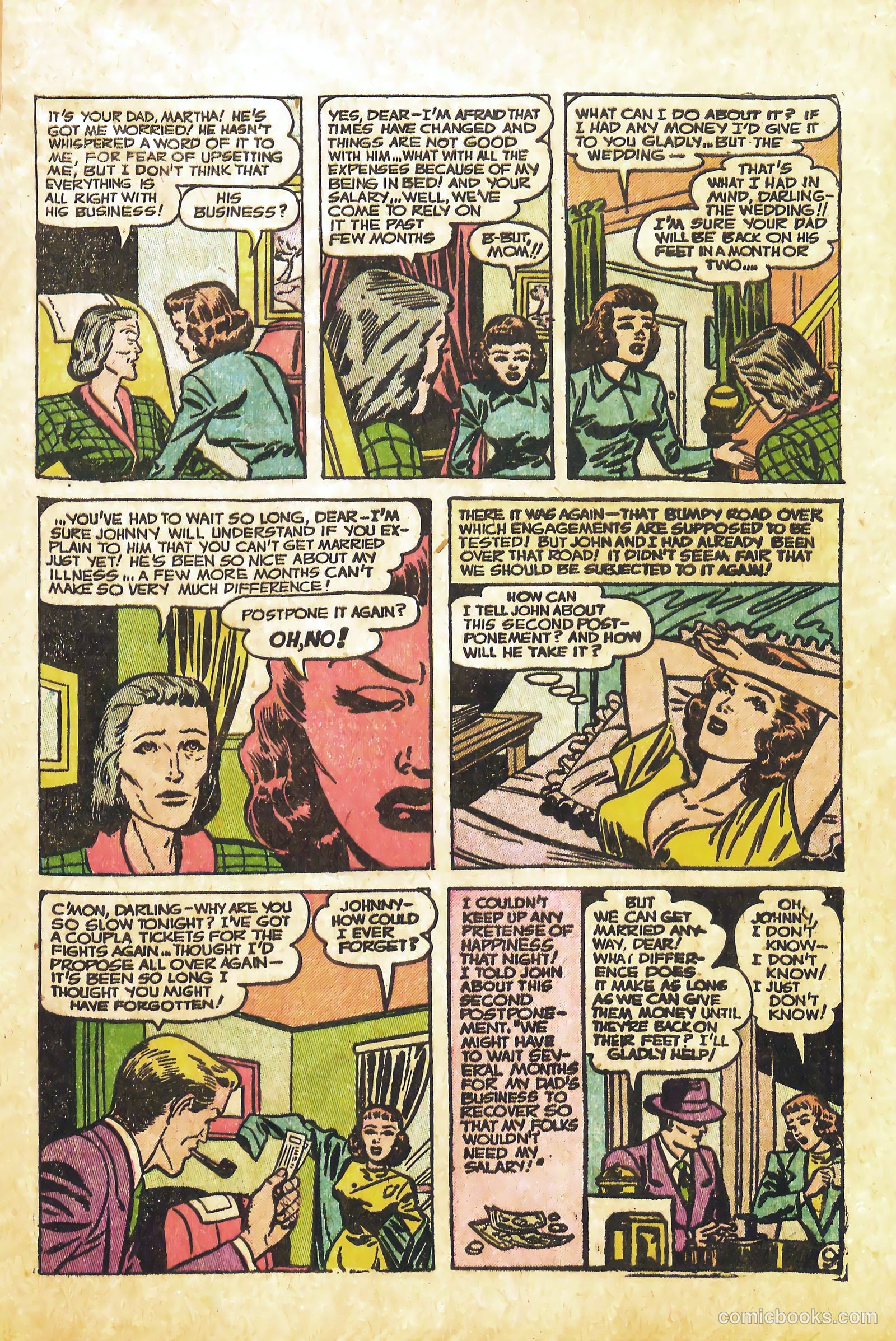 Confessions of Love #5 (1953) — page 21 of 36